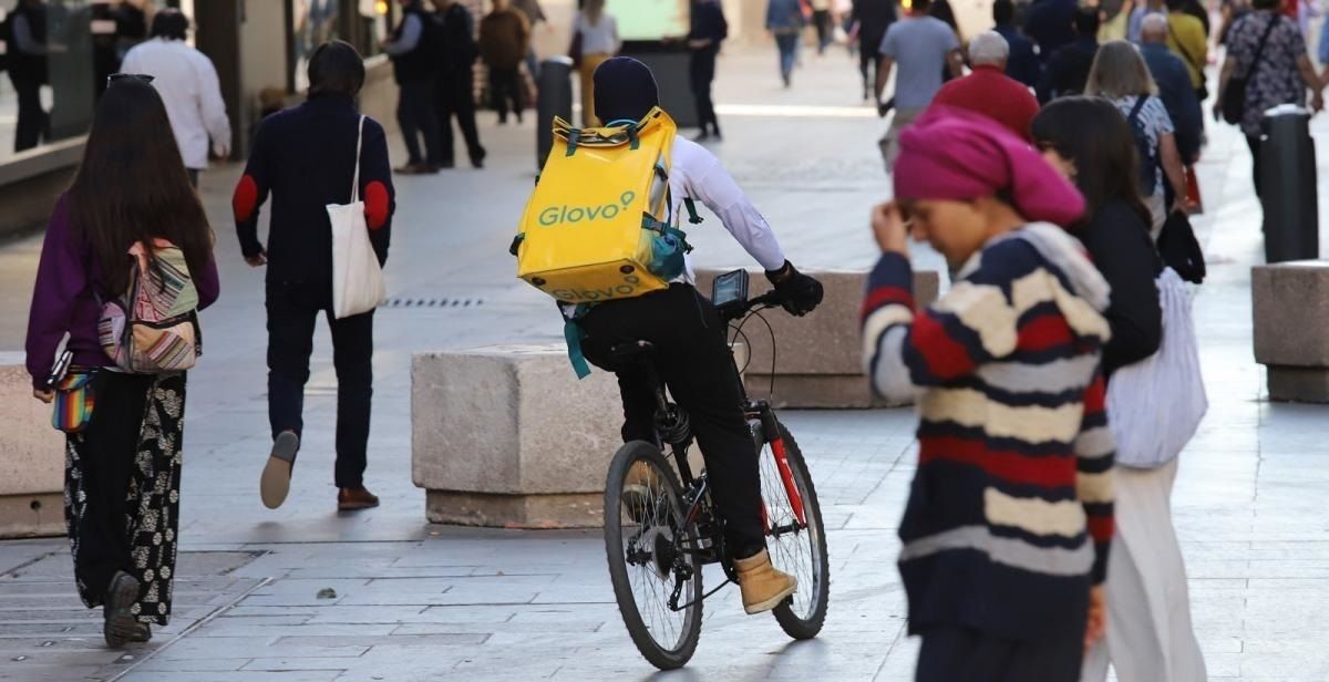 Un rider de Glovo | EP