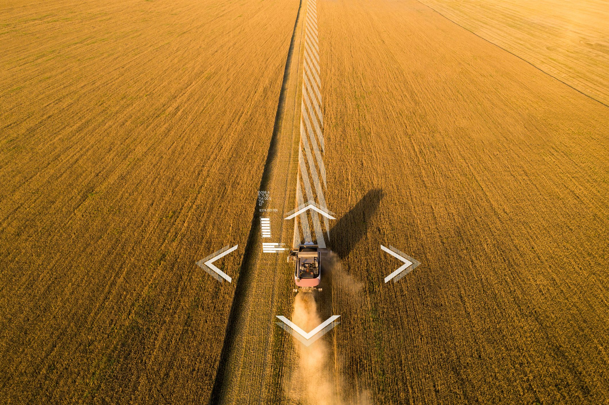 Tractor autónomo guiado per satélite | iStock