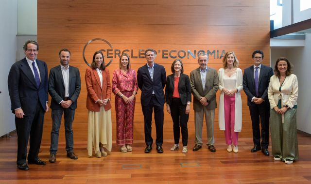 Miembros candidatos a la Junta de Jaume Guardiola per a la presidencia del Cercle d'Economia | Cedida