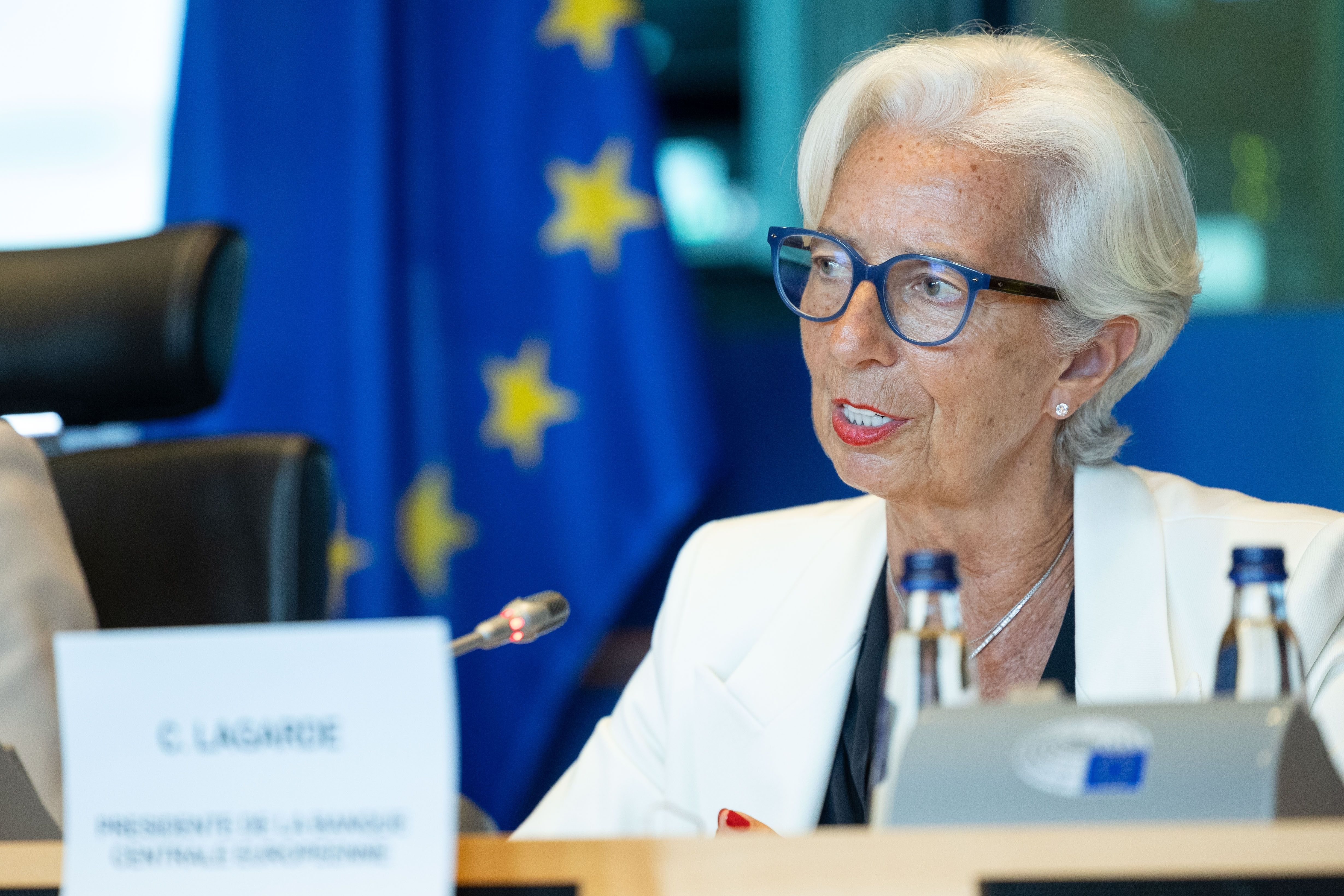 Christine Lagarde se encuentra en el consejo de administración del BIS | EP