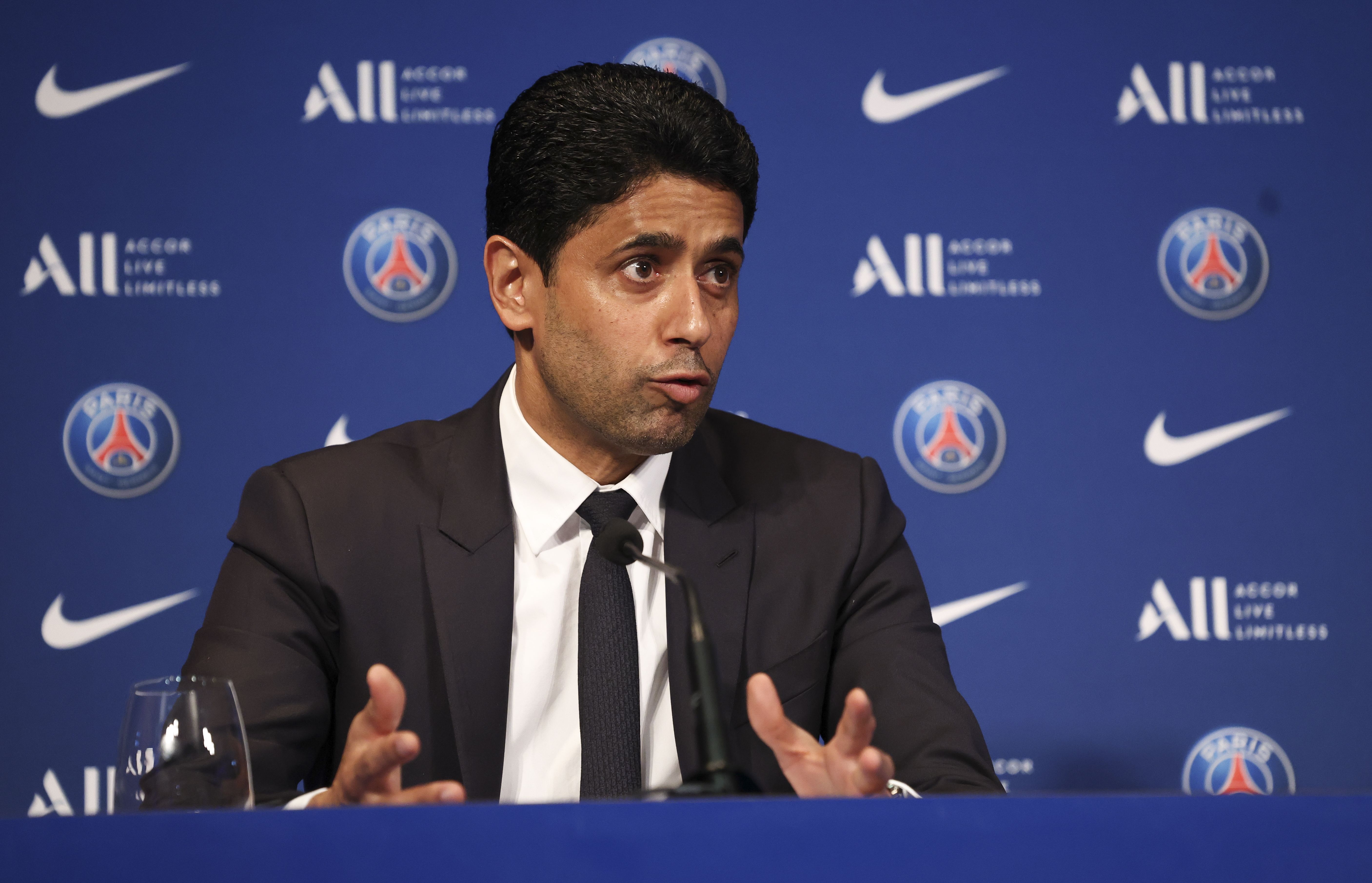 Nasser Al-Khelaïfi, presidente del Paris Saint Germain e ideólogo del Premier Padel | AFP7 | Europa Press