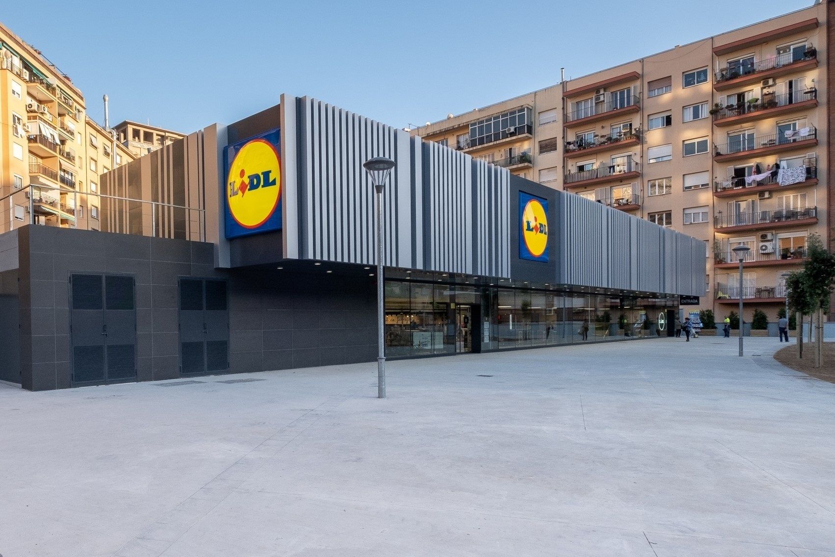 Establecimiento de Lidl de la plaza Jardins de Màlaga, en Barcelona | Lidl | Europa Press