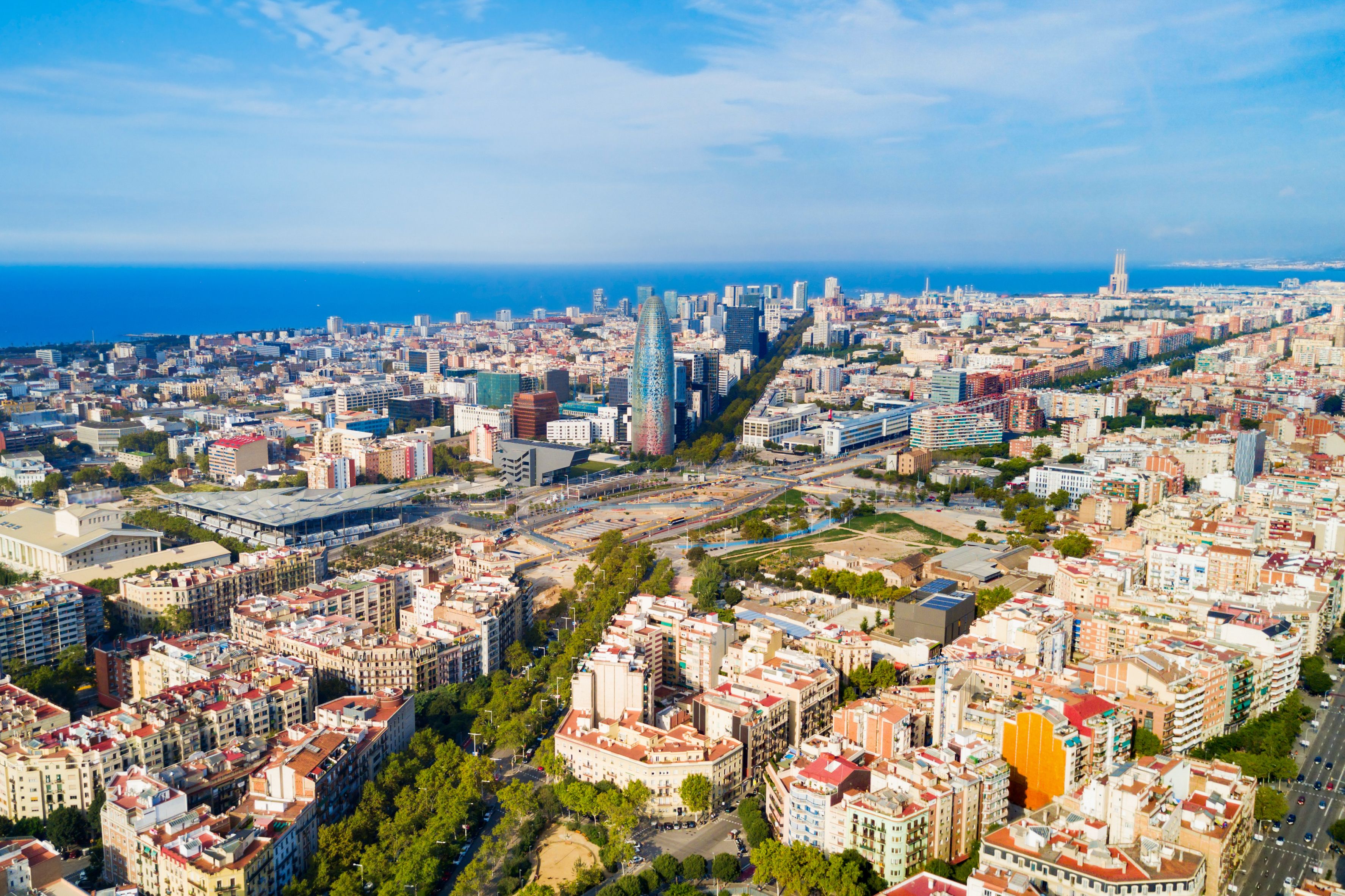  Vista aérea de Barcelona | iStock