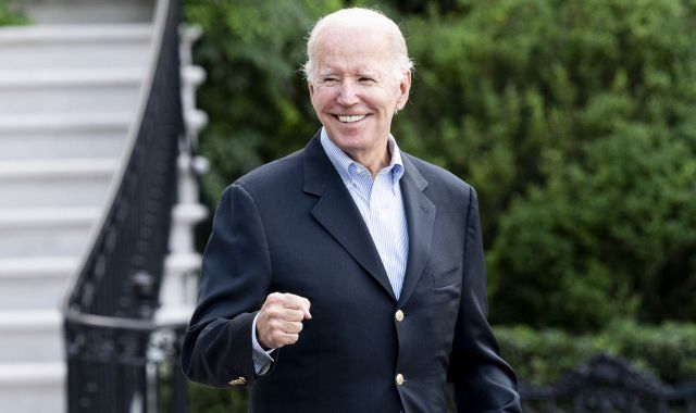 El president nord-americà, Joe Biden, a la sortida de la Casa Blanca | EP