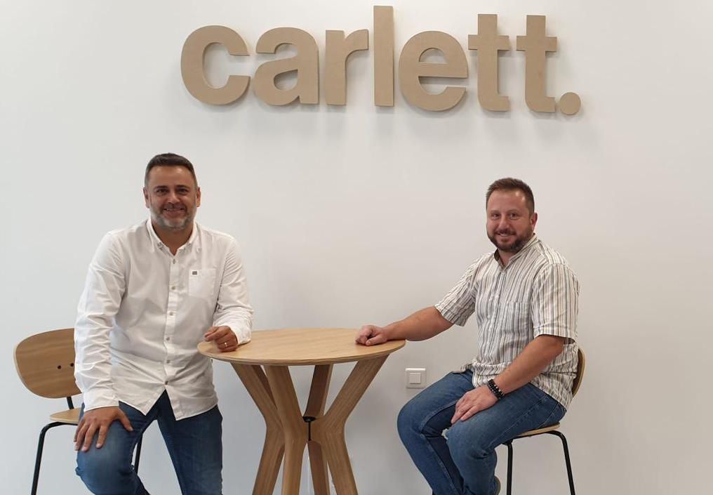  Albert Cardona i Oriol Martí, cofundadors i CEOs de Carlett | Cedida