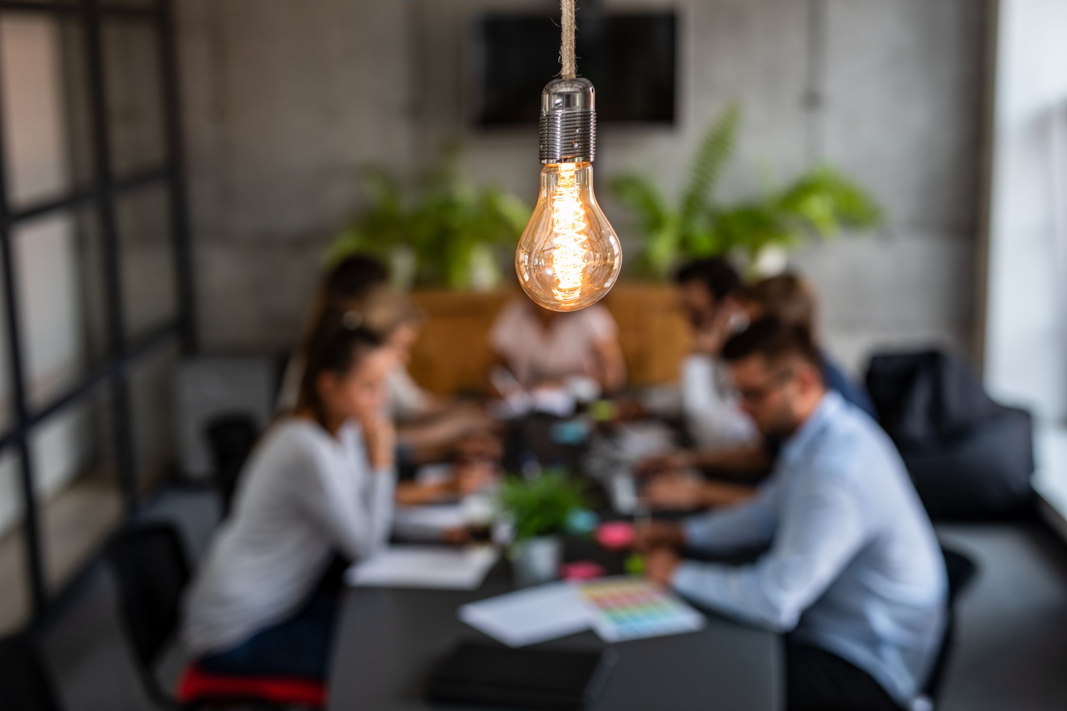 Una reunión de trabajo en una empresa | iStock