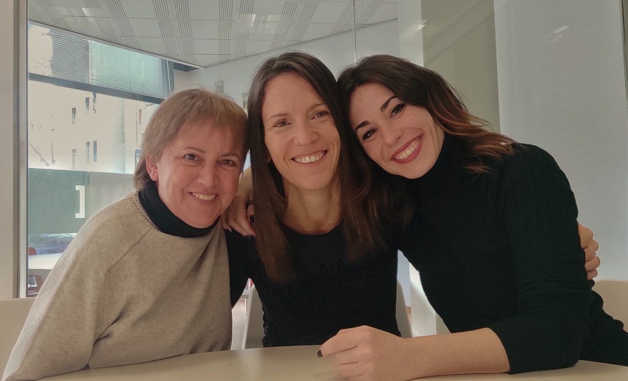 Tam Galbis, Laia Fàbregas i Montse Godoy, equip directiu de Laboratori de Lletres | Cedida