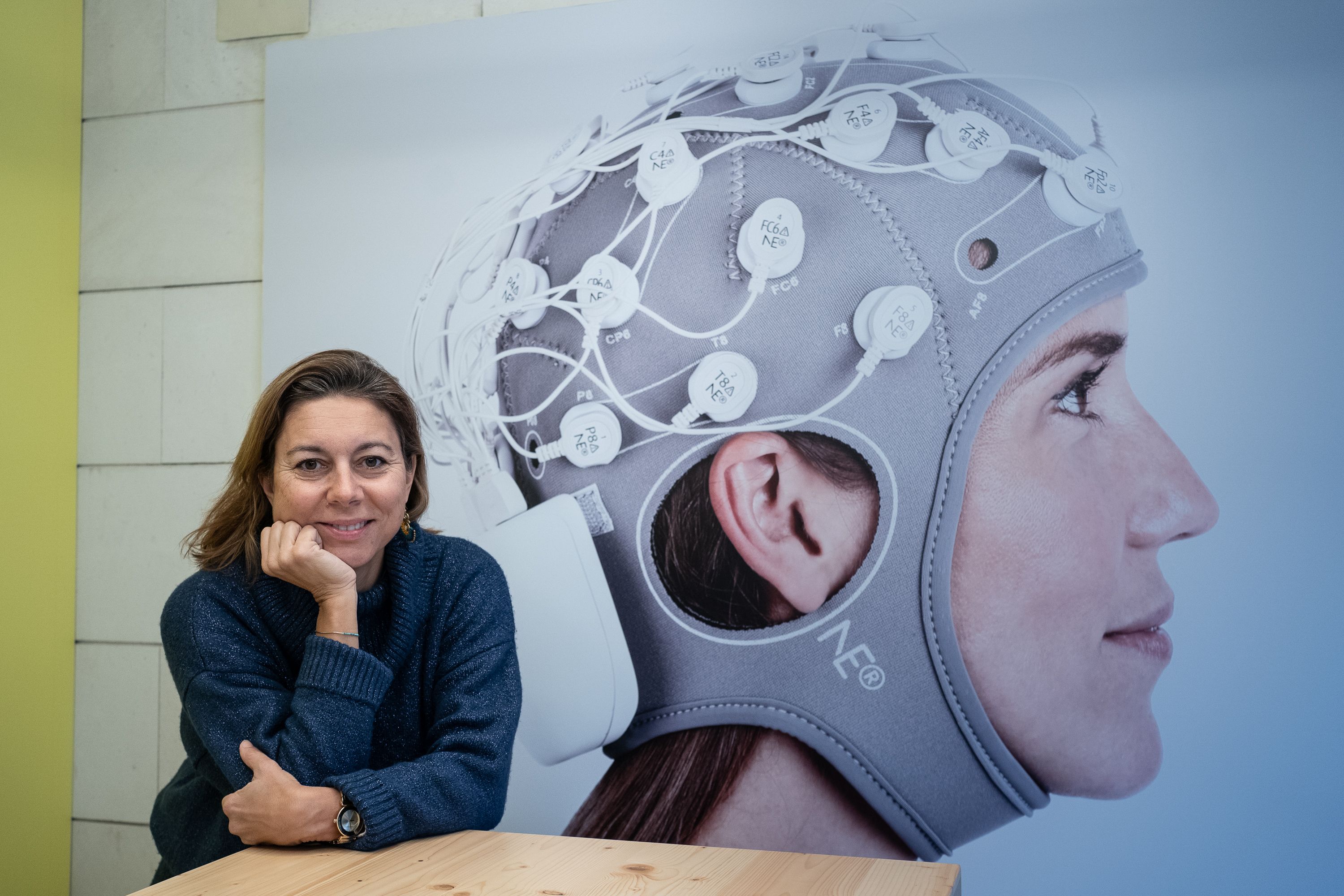 Ana Maiques la seu de Neuroelectrics | Mireia Comas