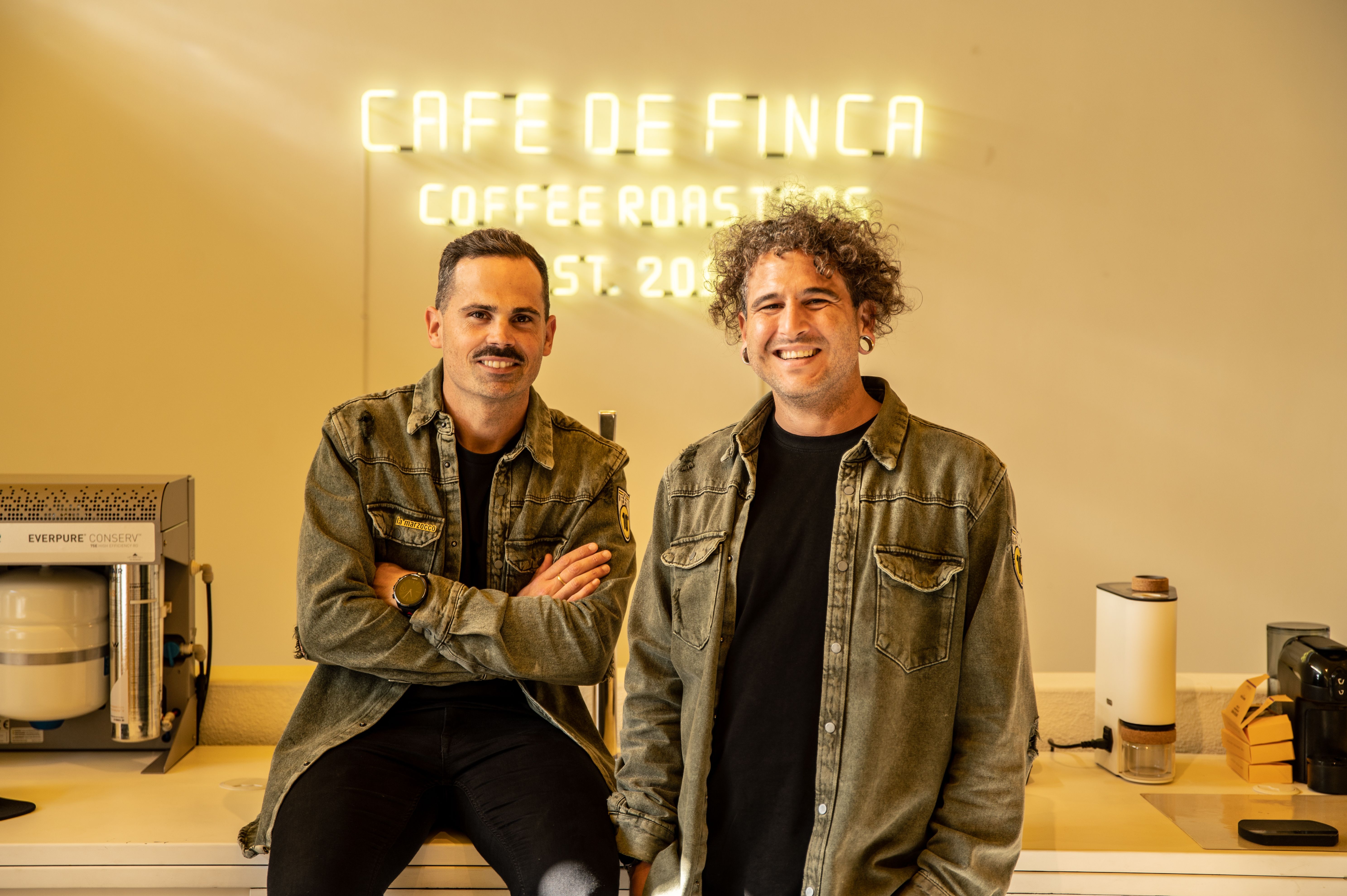 Jonathan Moral y Juan Pendas de Café de Finca | Cedida