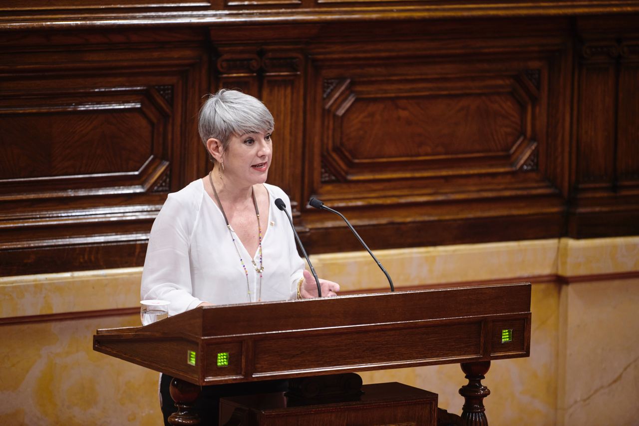 Imatge de Lourdes Ciuró al Parlament | Generalitat