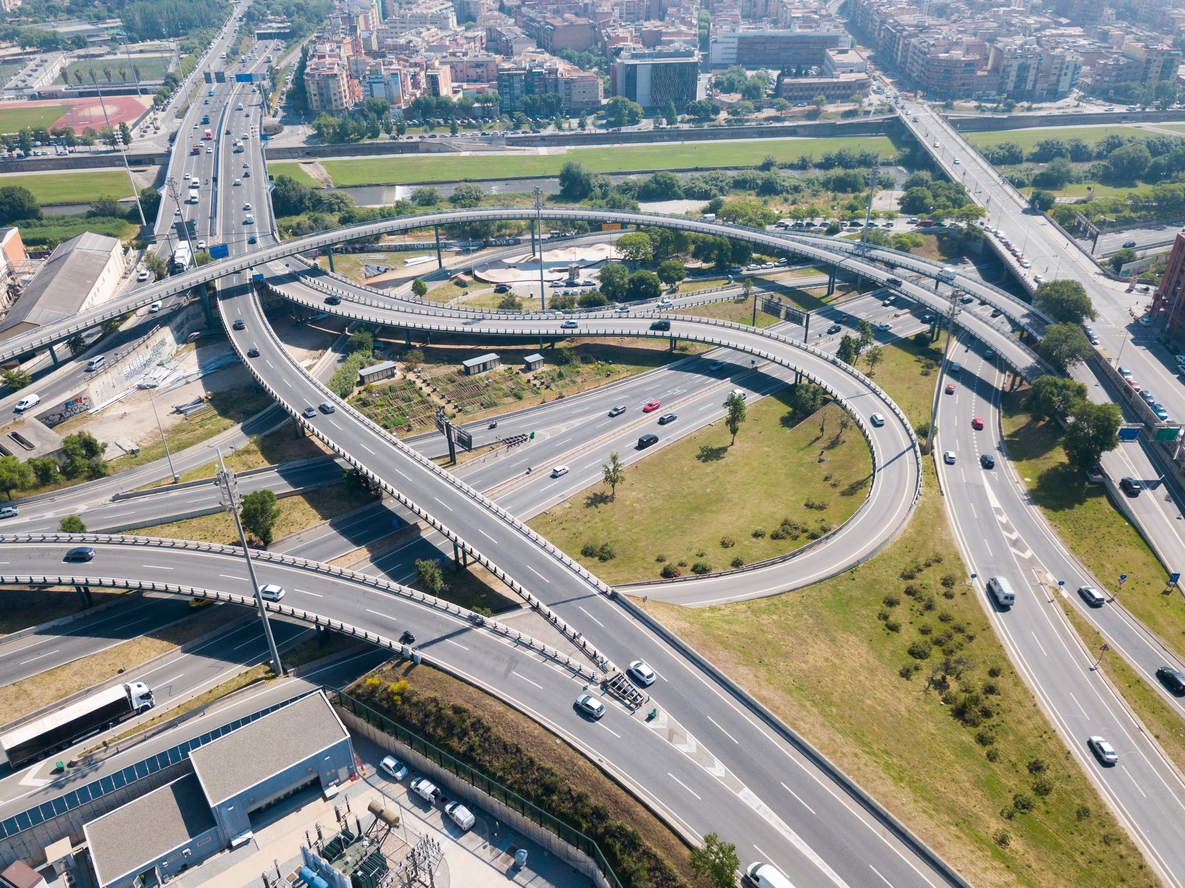 Imagen de un punto de intercambio en Catalunya | iStock