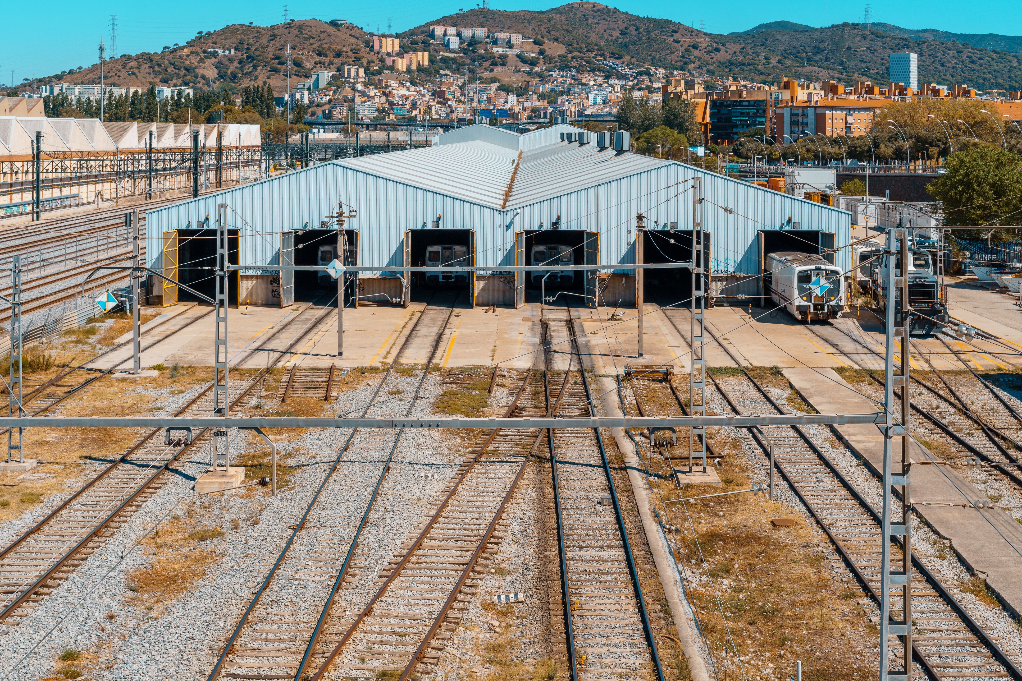 Imatge d'un taller de Renfe a Barcelona | iStock