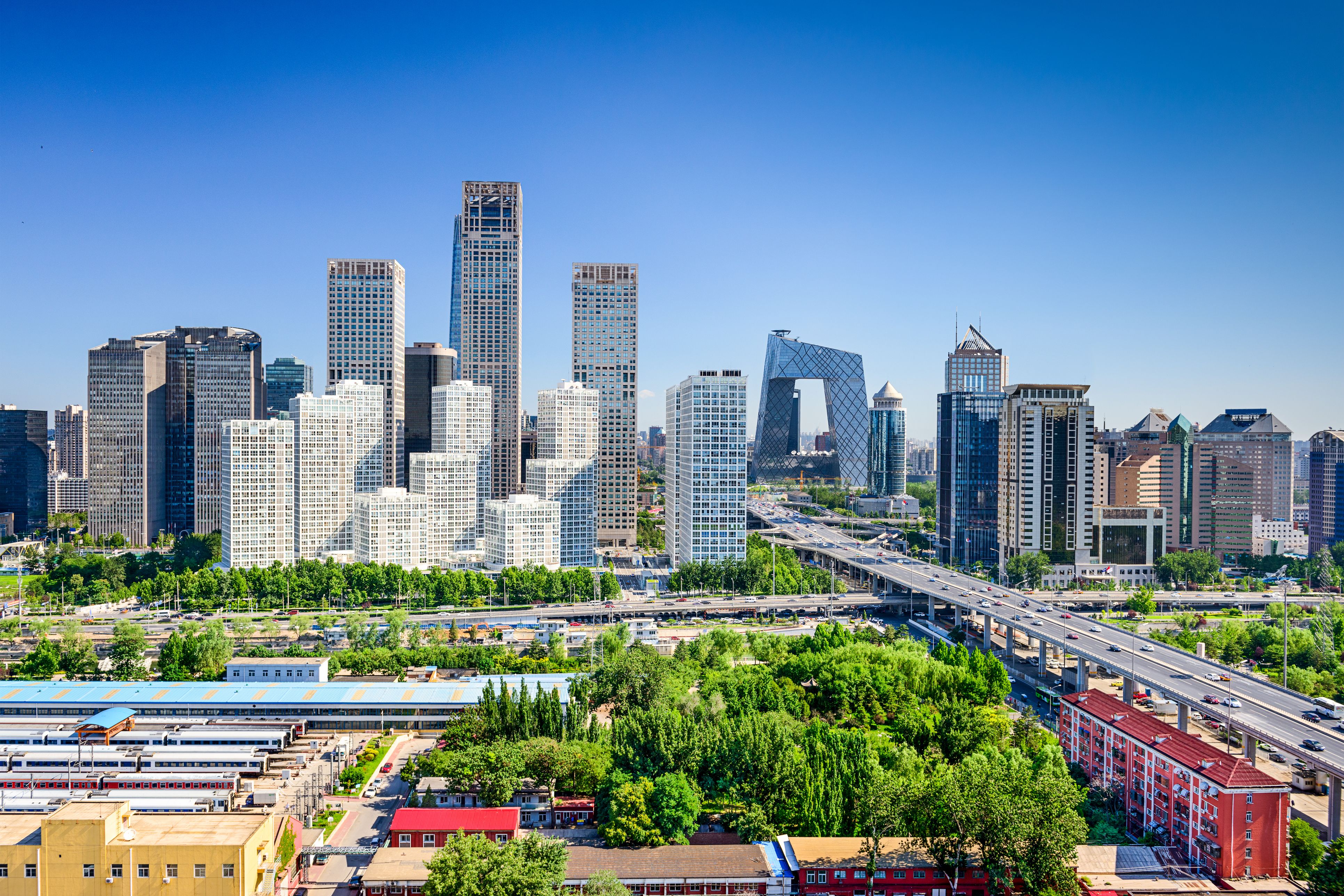 Imagen del distrito financiero de Beijing | iStock