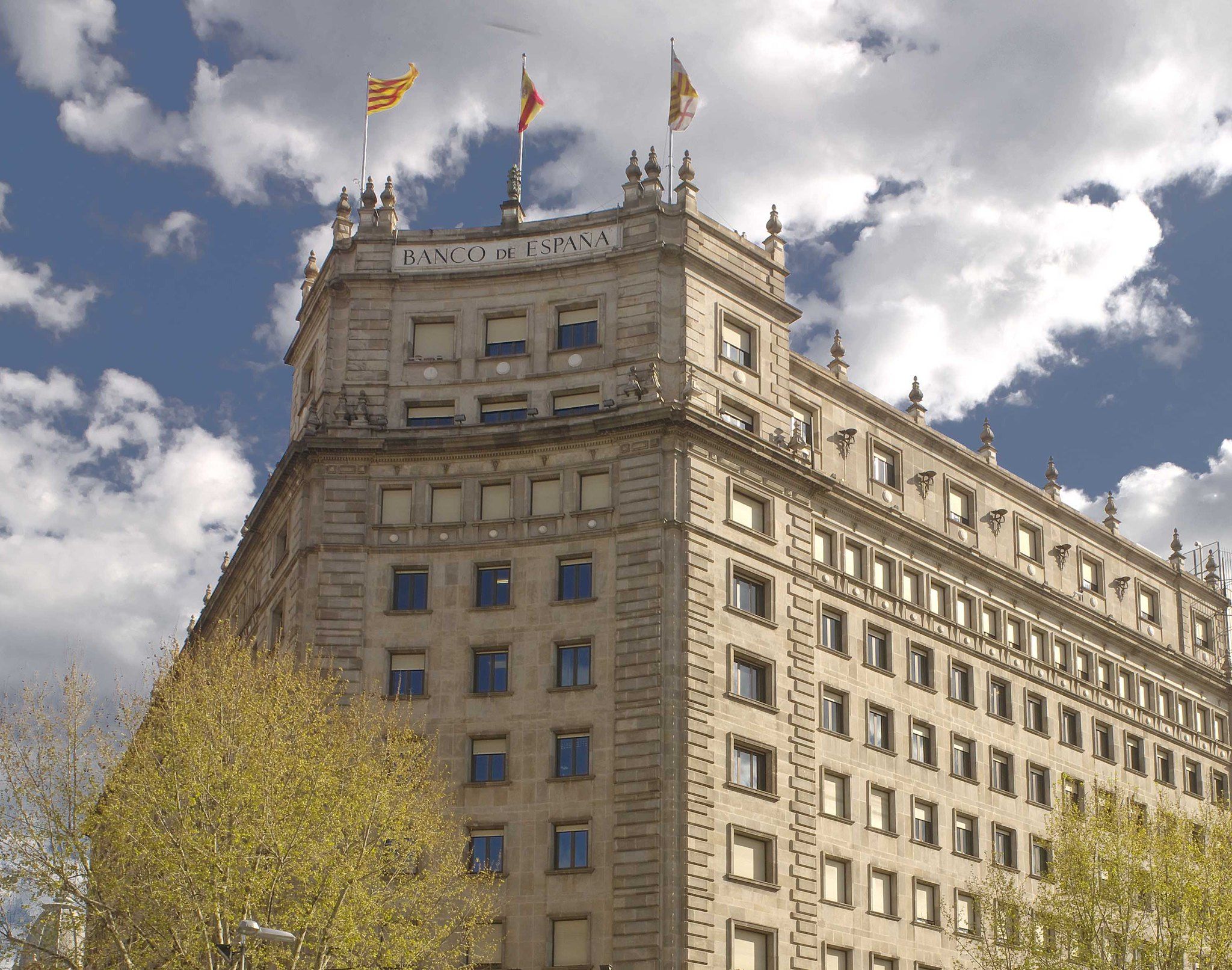 Imagen de la sede del Banco de España en Barcelona | Cedida