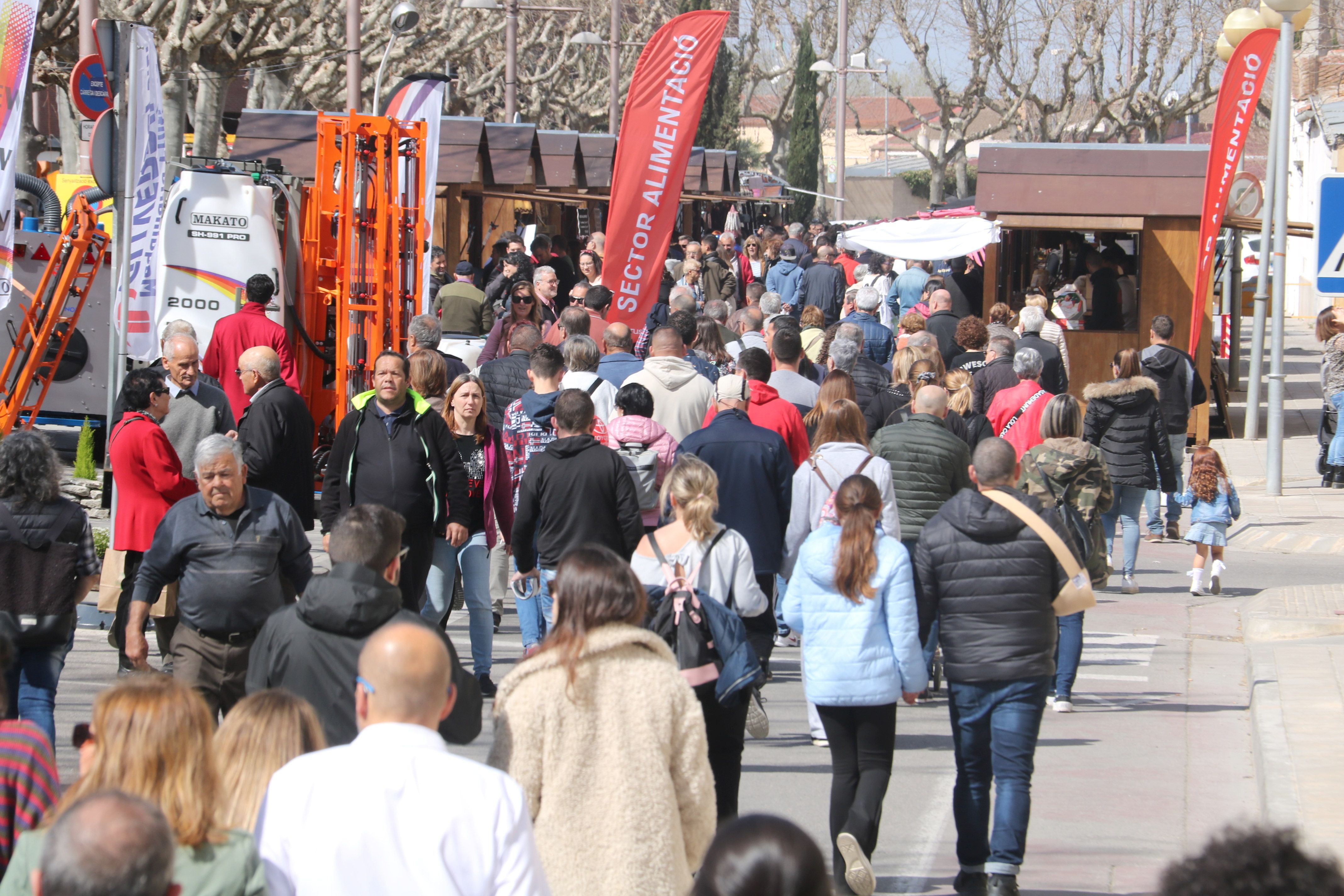 Imatge de la fira de Sant Josep | ACN