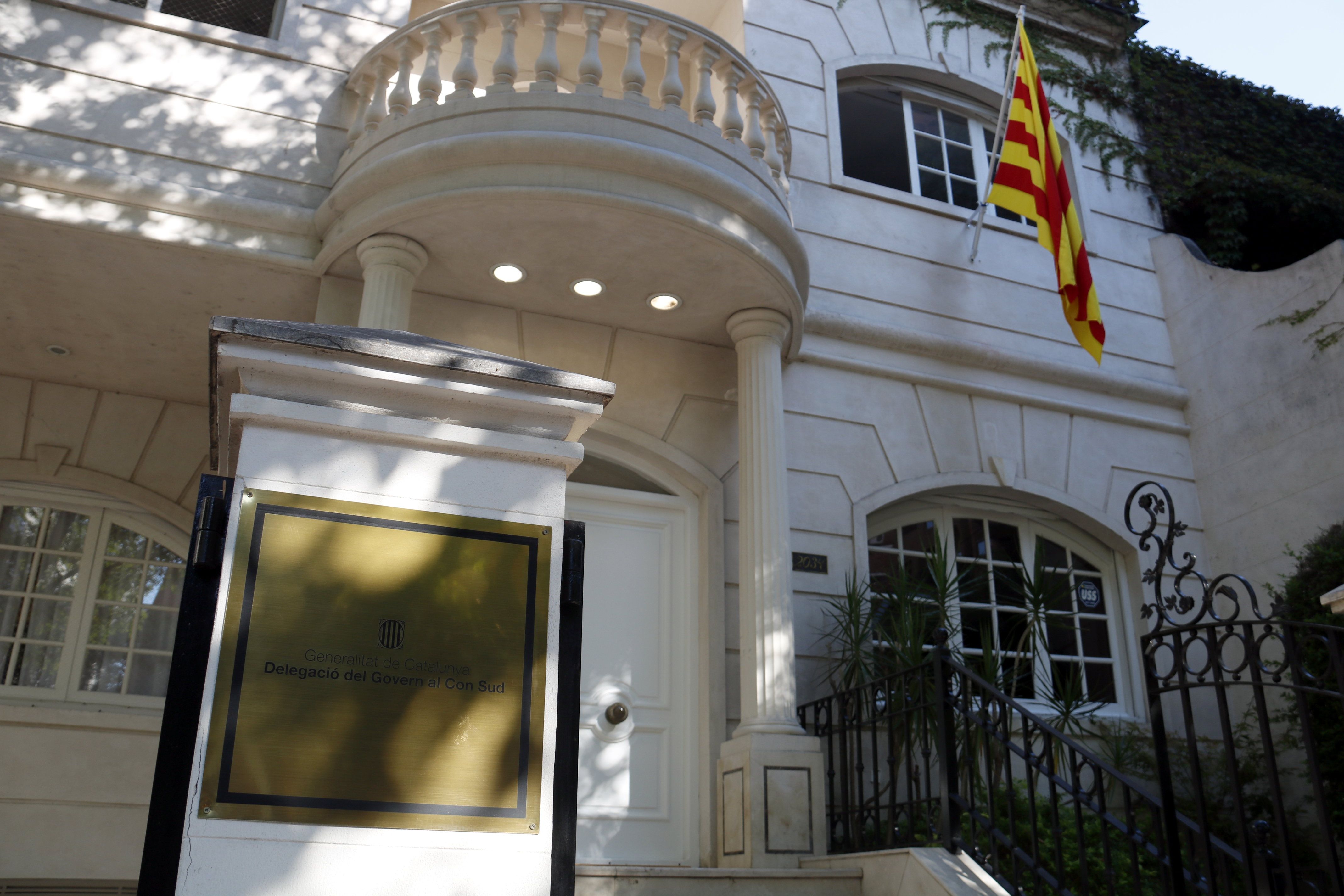 Exterior de la delegación de la Generalitat en Buenos Aires | ACN