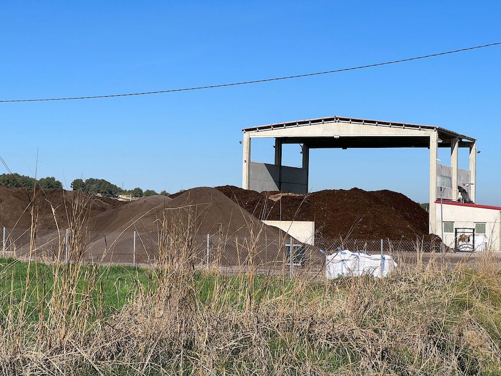 Planta de biocompostaje de Alcarràs 