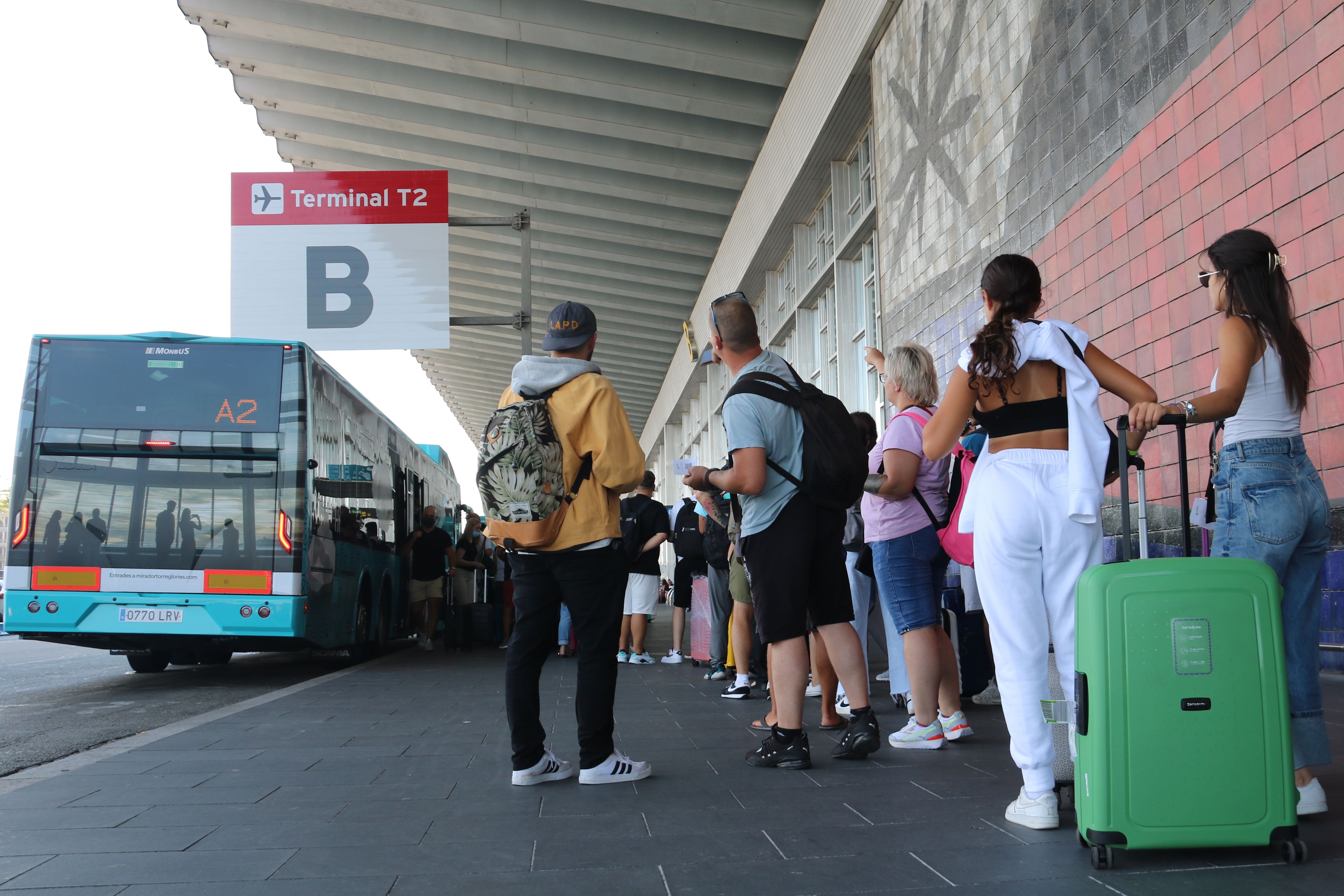 Viatgers a l'aeroport del Prat de Barcelona aquest dilluns | ACN