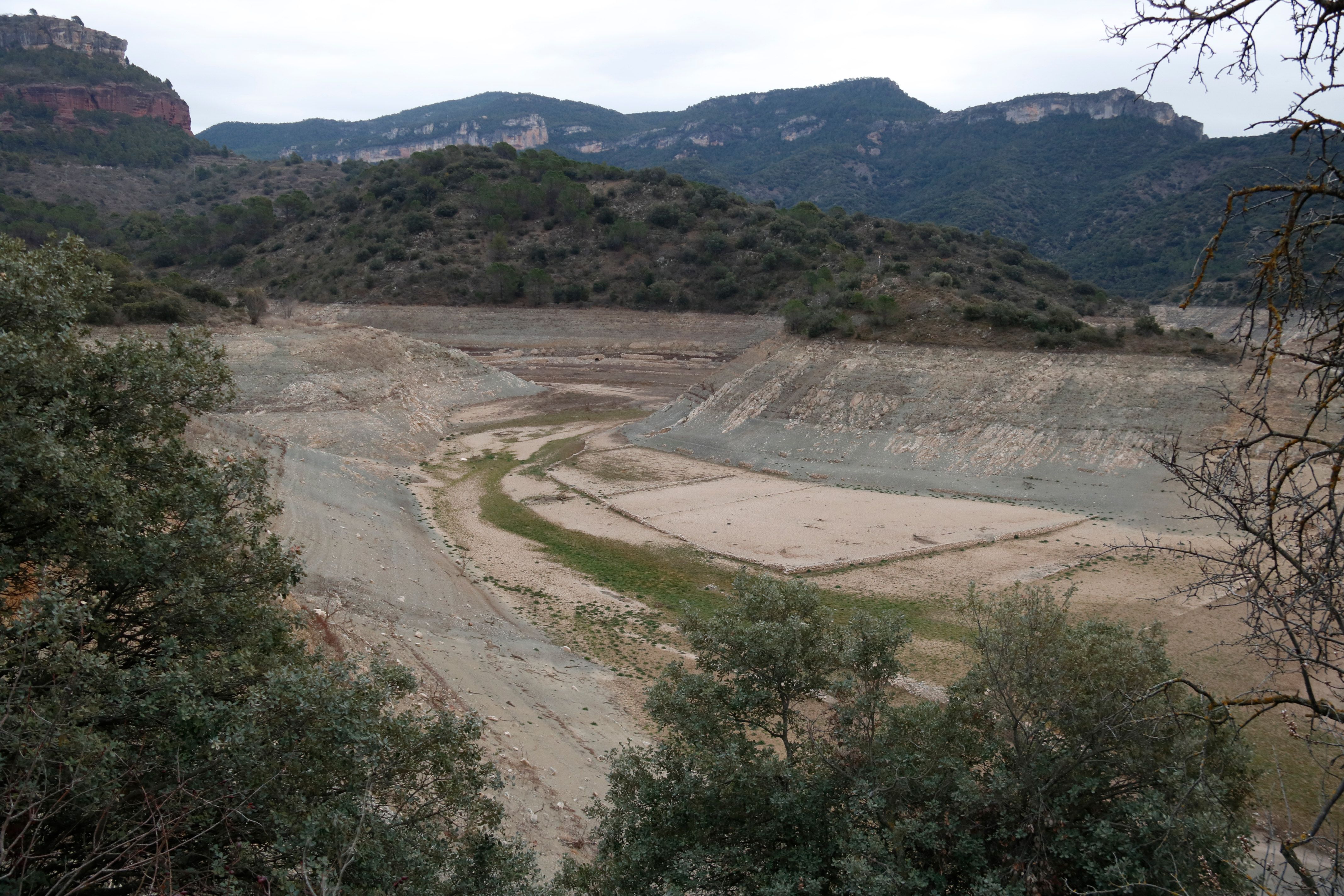 Imagen del pantano de Siurana | ACN - Arnau Martínez