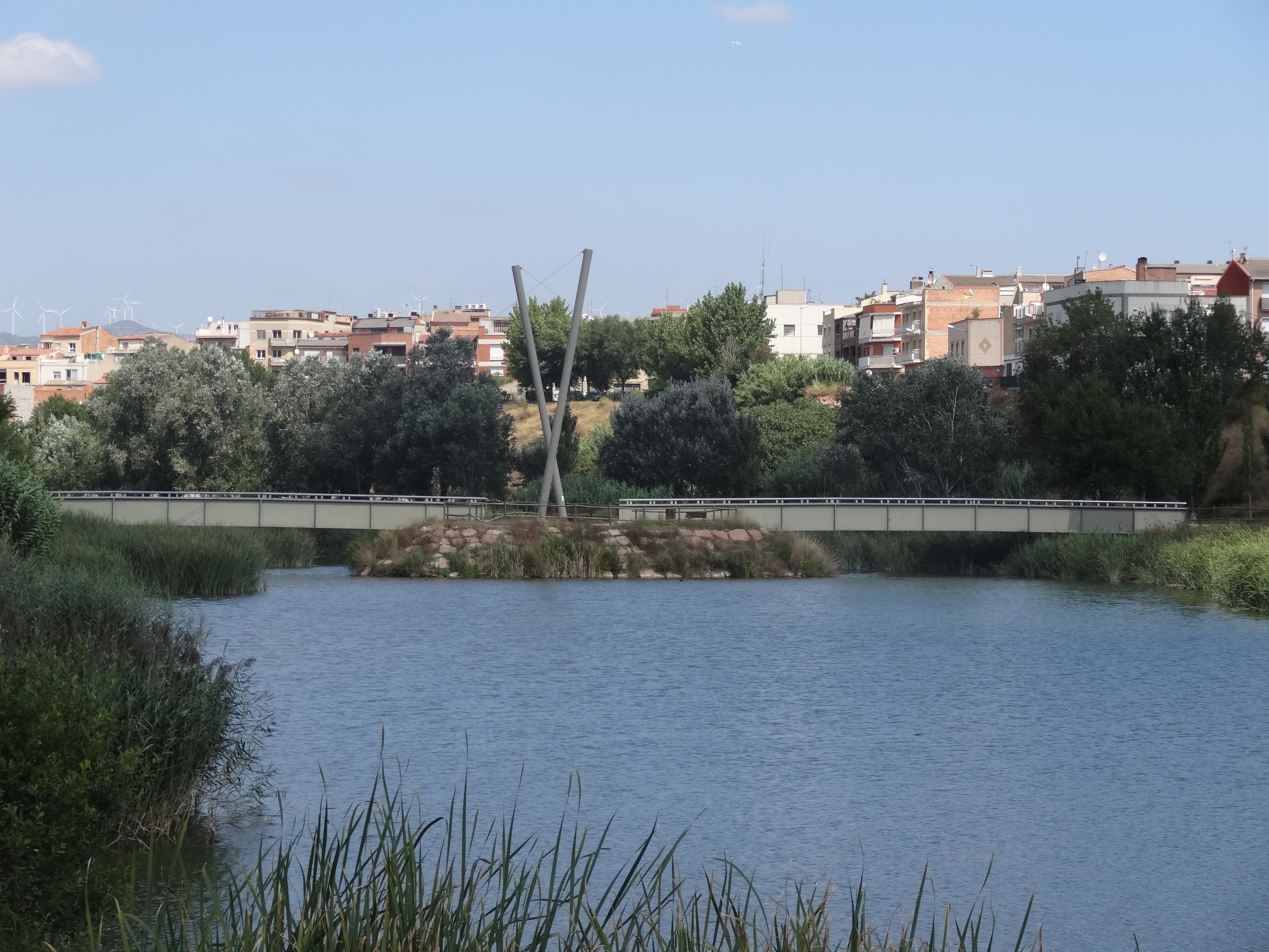 Imagen del parque fluvial de Vilanova del Camí | Wikipedia