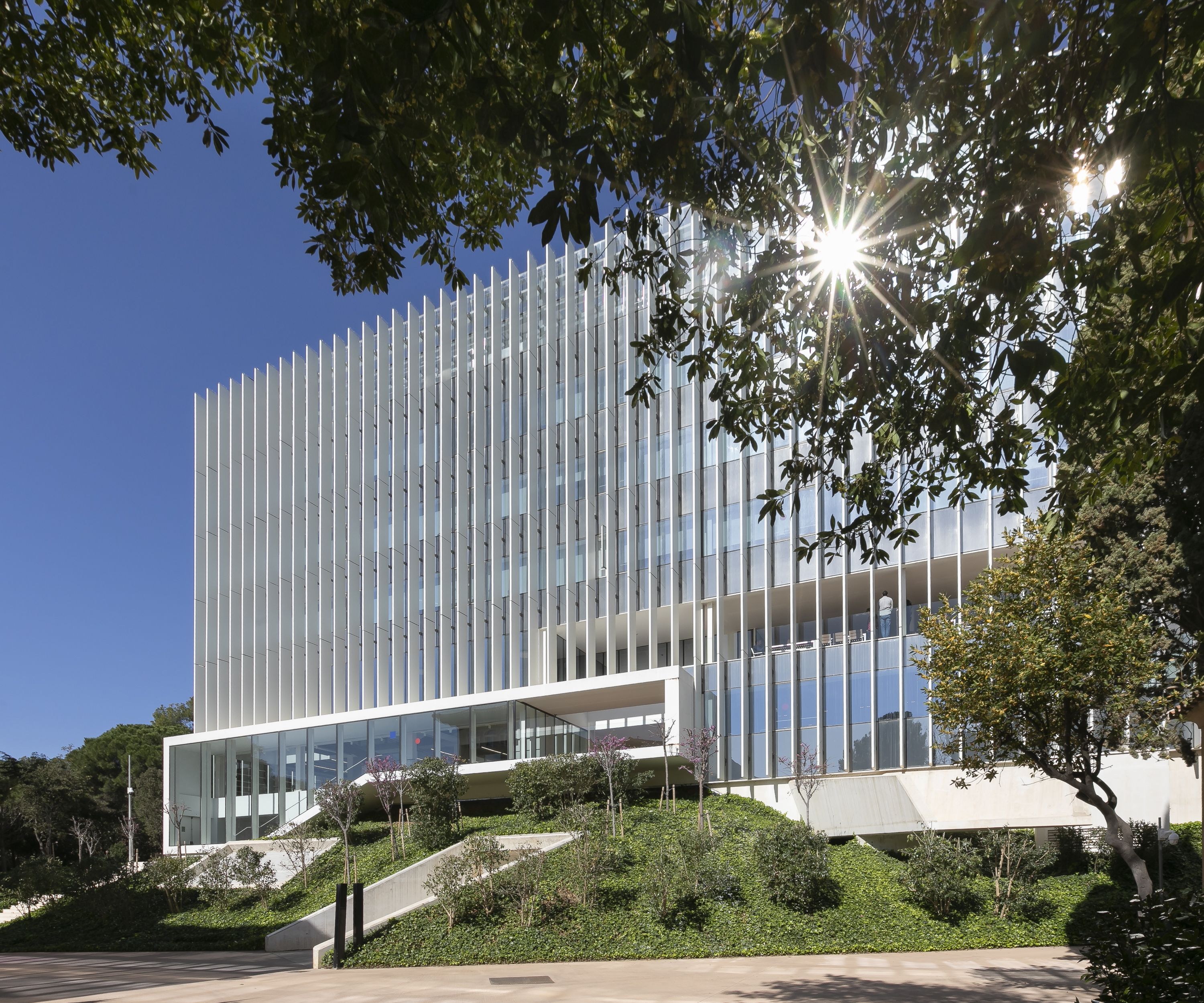 Exterior del Barcelona Supercomputing Center | Marc Llibre