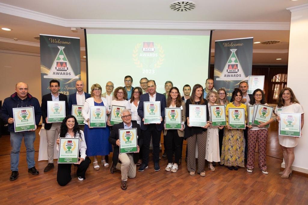 Imagen de los premiados en los ACSI Awards 2023 | Cedida