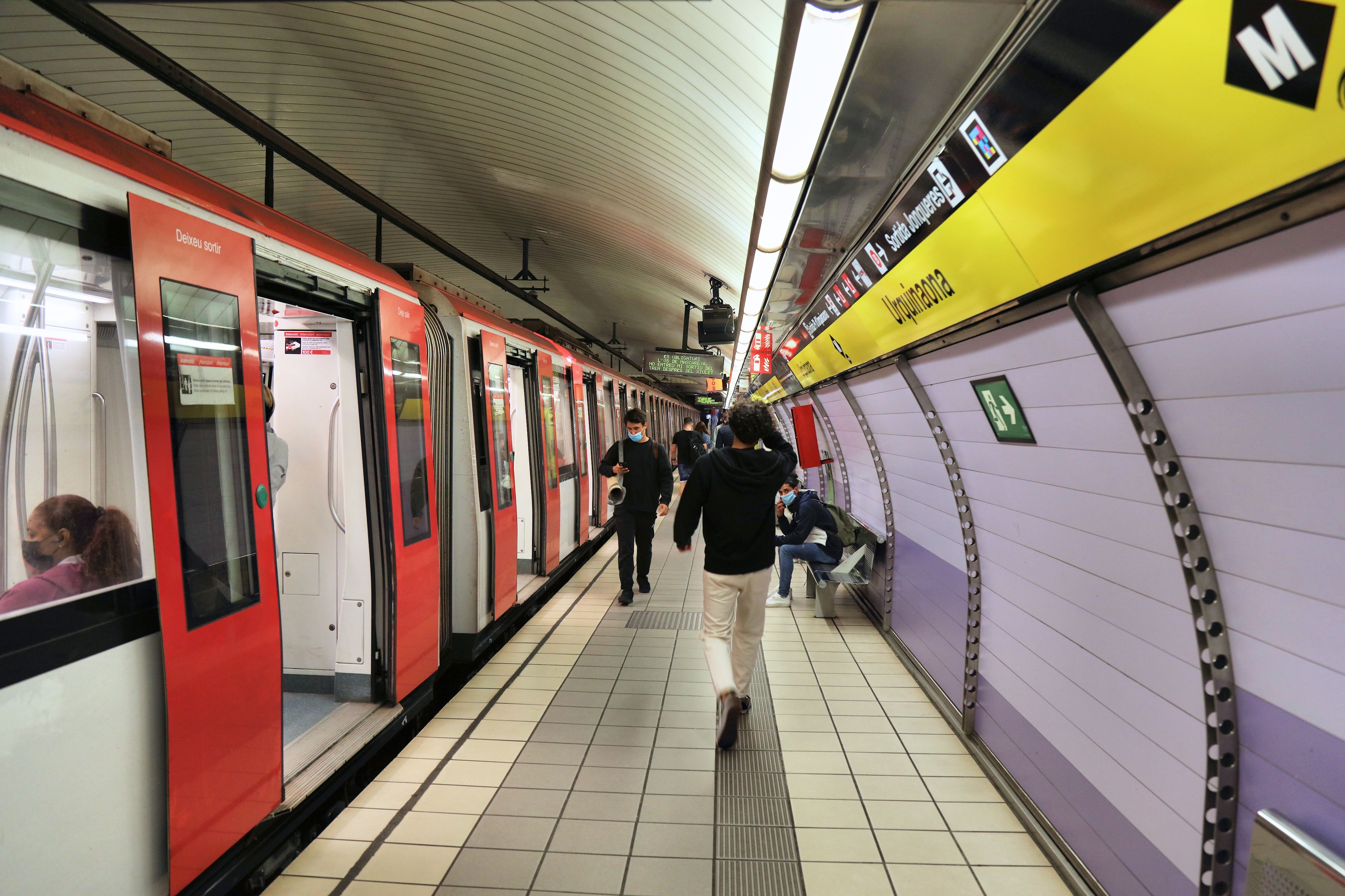 El 25% de la xarxa de metro de Barcelona ja funciona sense conductor | Cedida