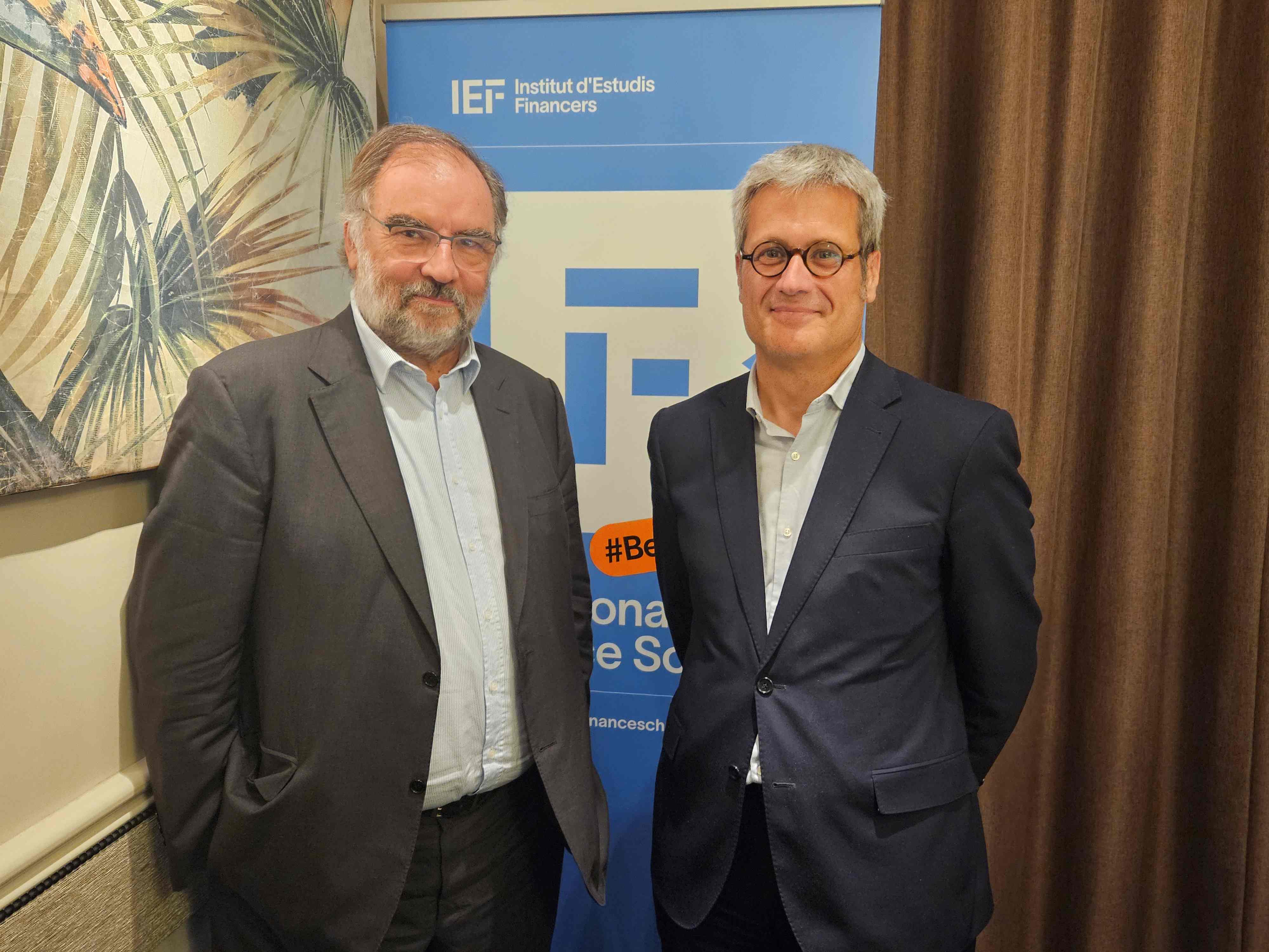 Imatge conjunta de Josep Soler i Ferran Teixas | Cedida