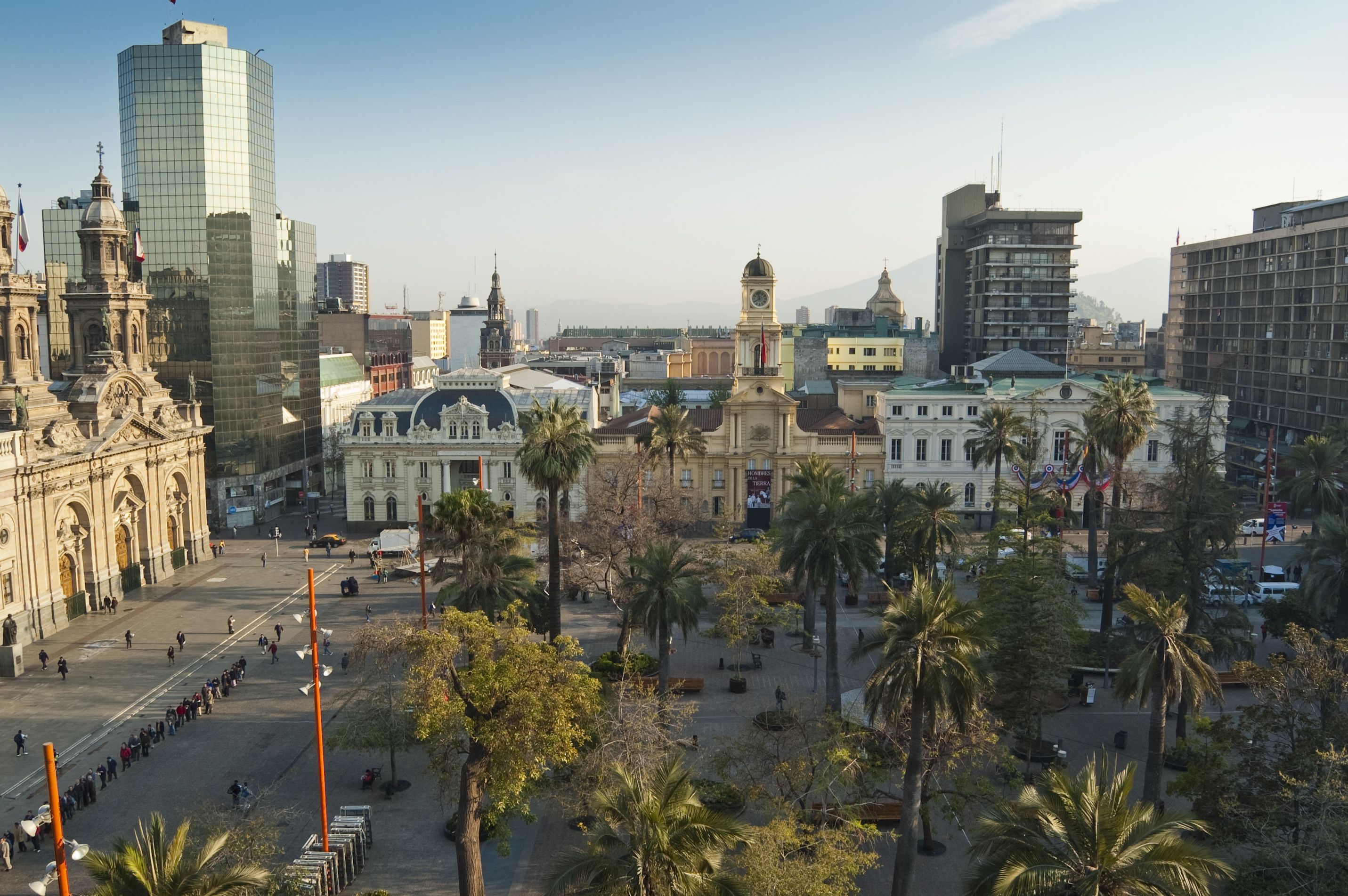 Imagen del centro de Santiago de Chile | iStock