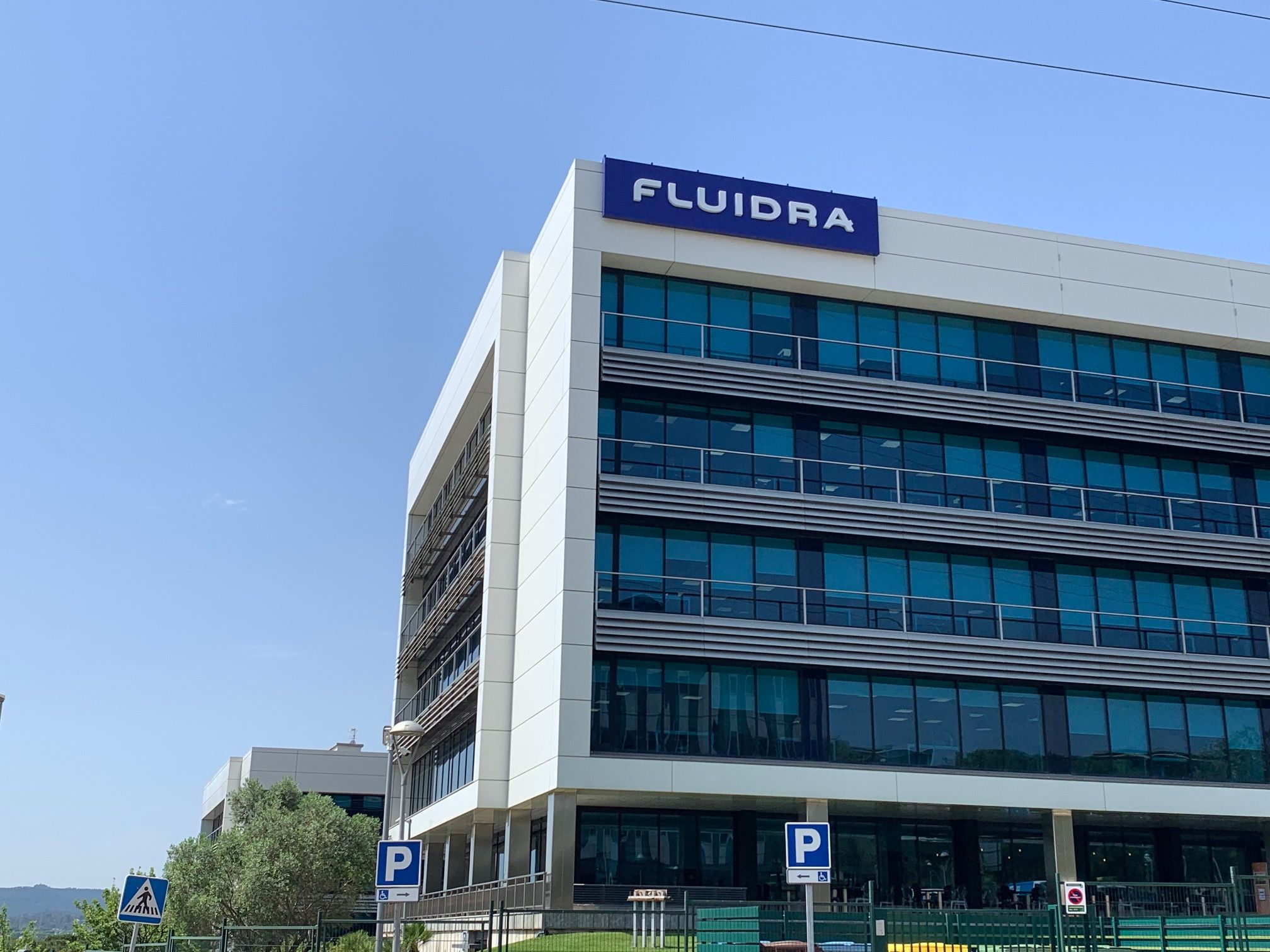 Exterior de una oficina de Fluidra | ACN