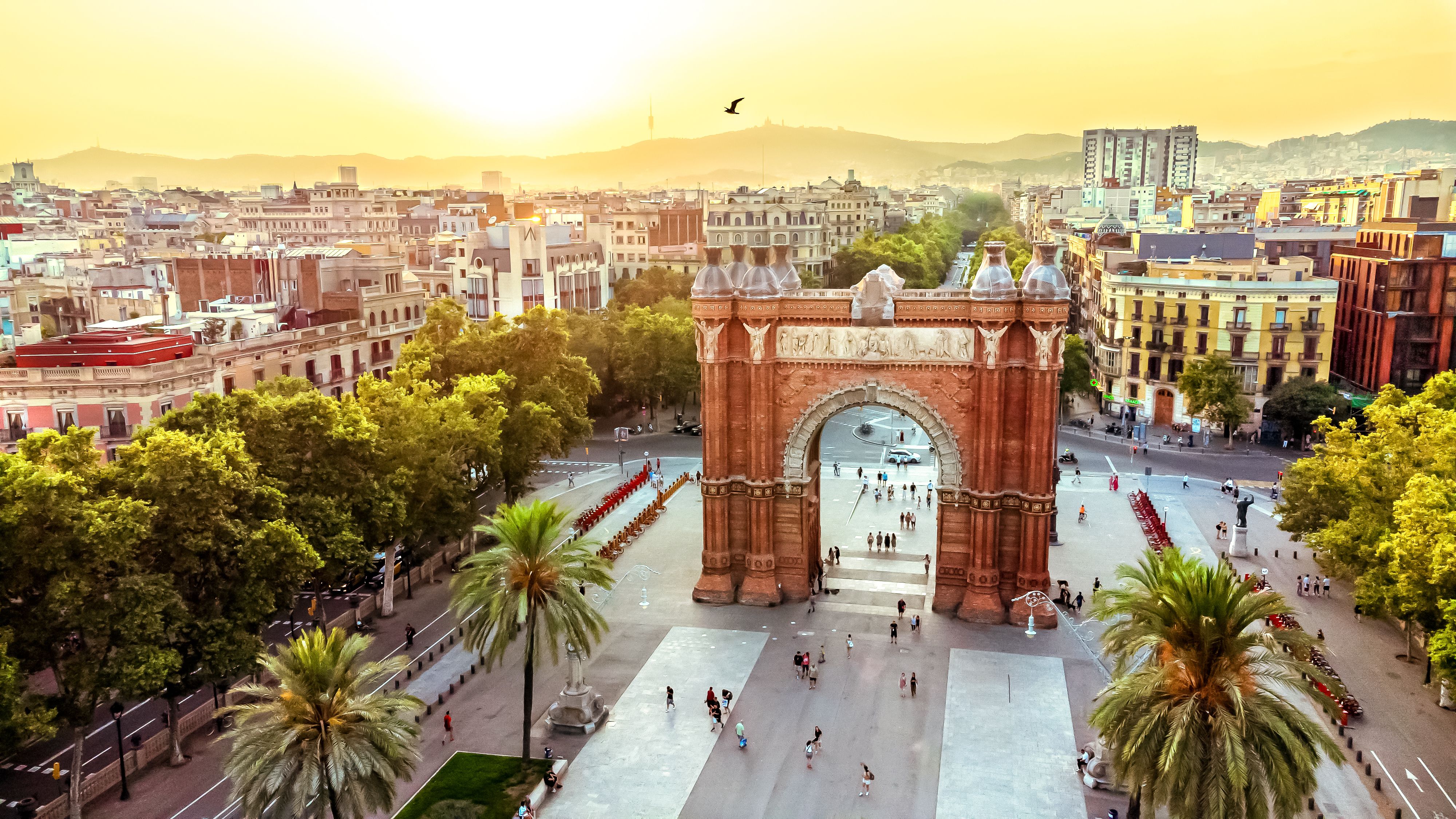 Vista aèria de l'Arc de Triomf | iStock