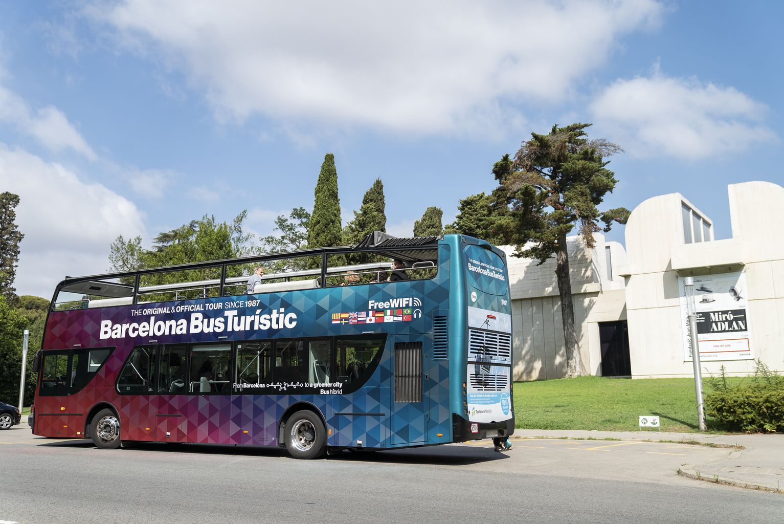 Imatge d'un bus turístic a Barcelona | Ajuntament de Barcelona