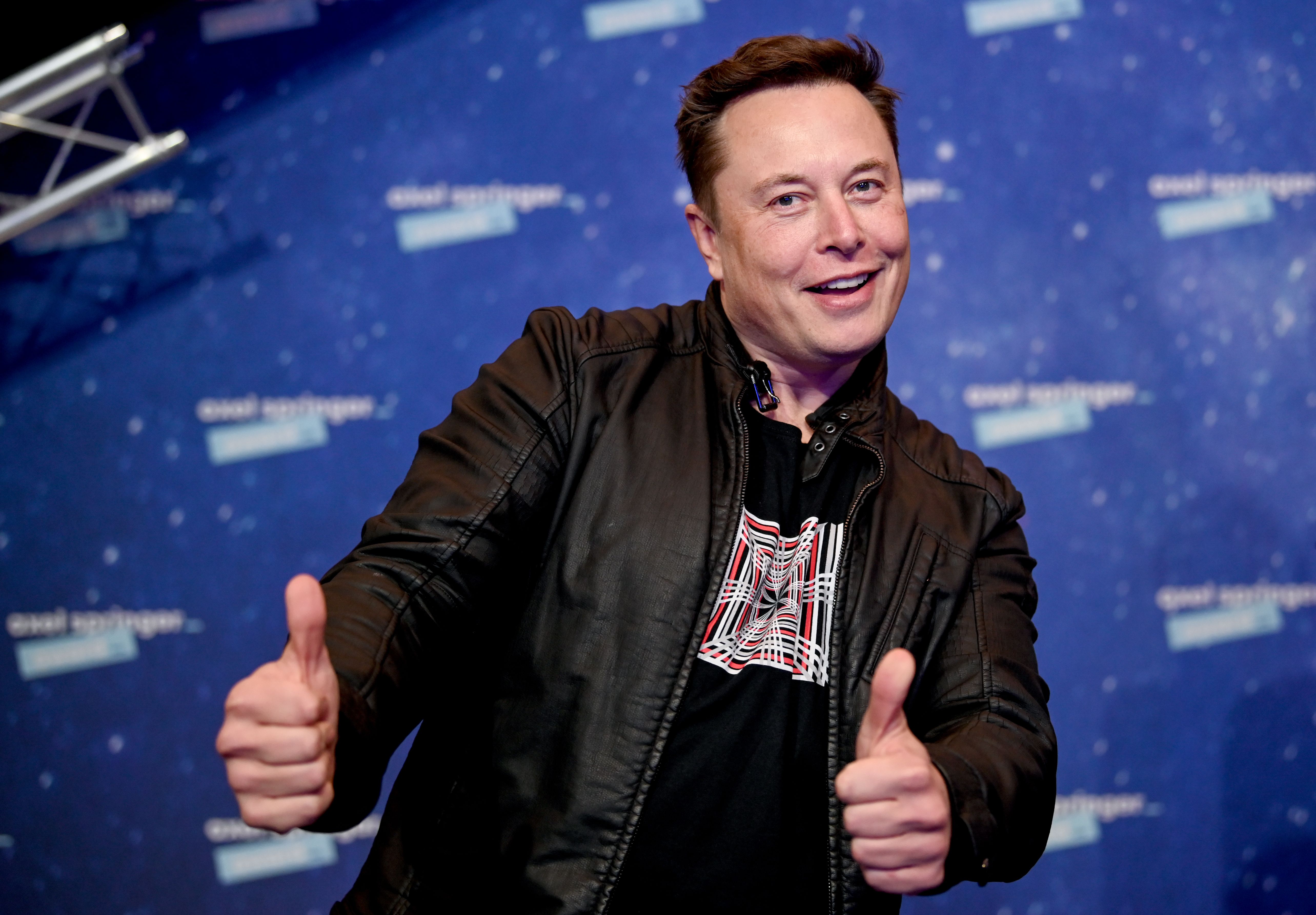 Elon Musk, propietari de Twitter, CEO de la companyia espacial SpaceX i de Tesla, a la cerimònia del premi Axel Springer (2020) | Europa Press