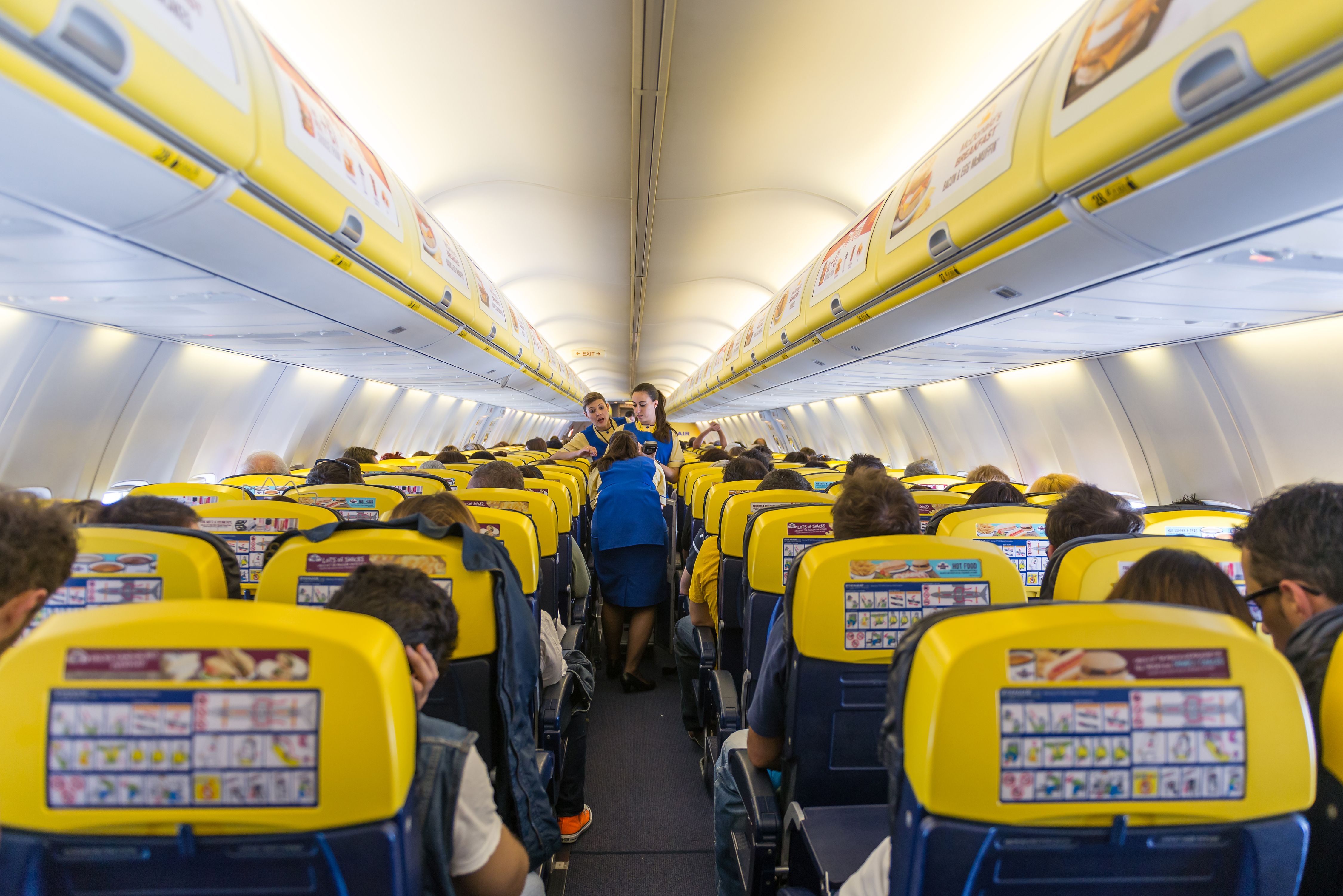 Interior d'un avió de Ryanair | iStock