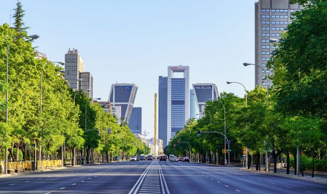 El districte financer de Madrid, de fons | iStock