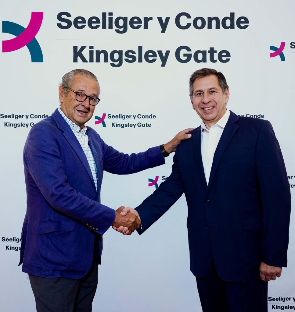 Luis Conde (Seeliger y Conde) y Eduardo Antunovic (Kingsley Gate) | Cedida