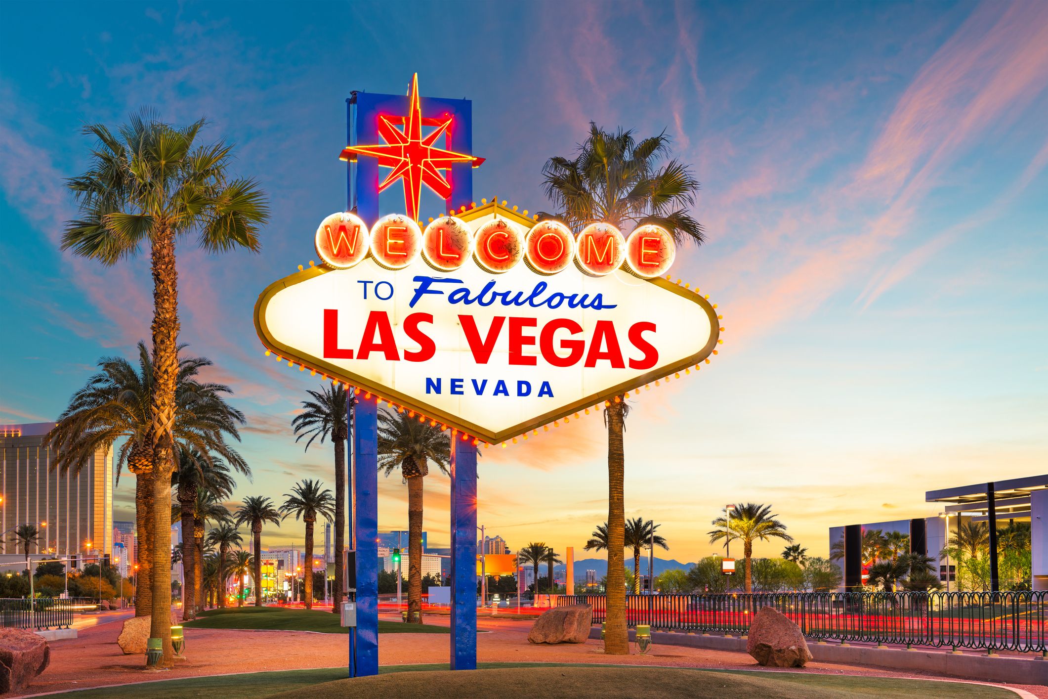 El senyal de benvinguda de las Vegas | iStock