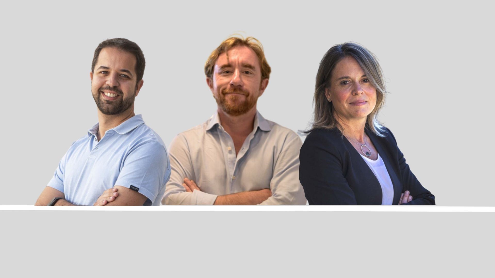 Xavier Capellades (Parlem), Sacha Michaud (Glovo) i Fina Lladós (Associació de Companyies Farmacèutiques Americanes)  | VIA Empresa