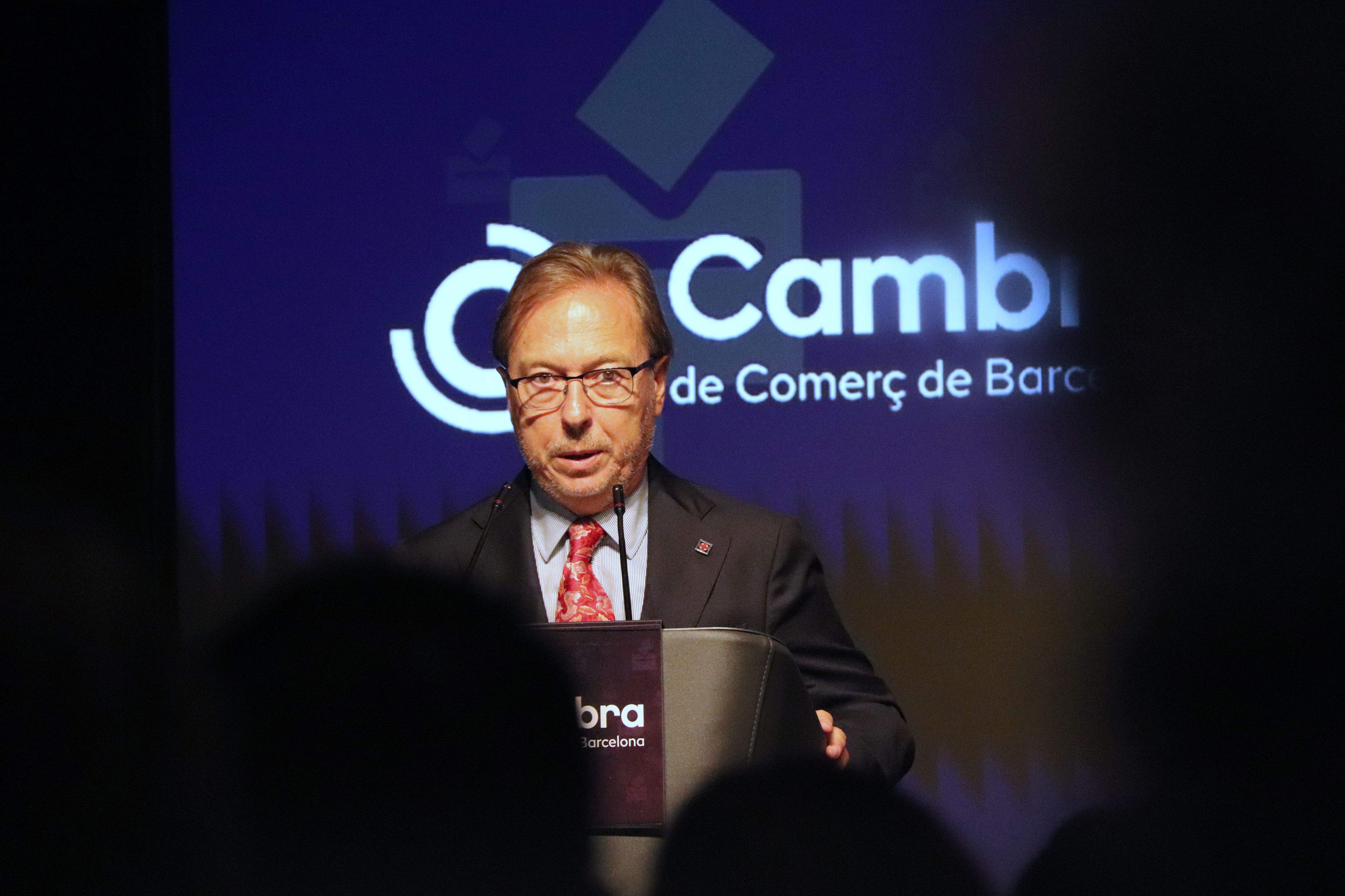 Josep Santacreu, president de la Cambra de Comerç de Barcelona | ACN