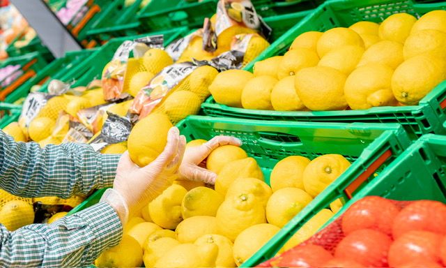 Llimones a la secció de fruita i verdura de Mercadona | Cedida