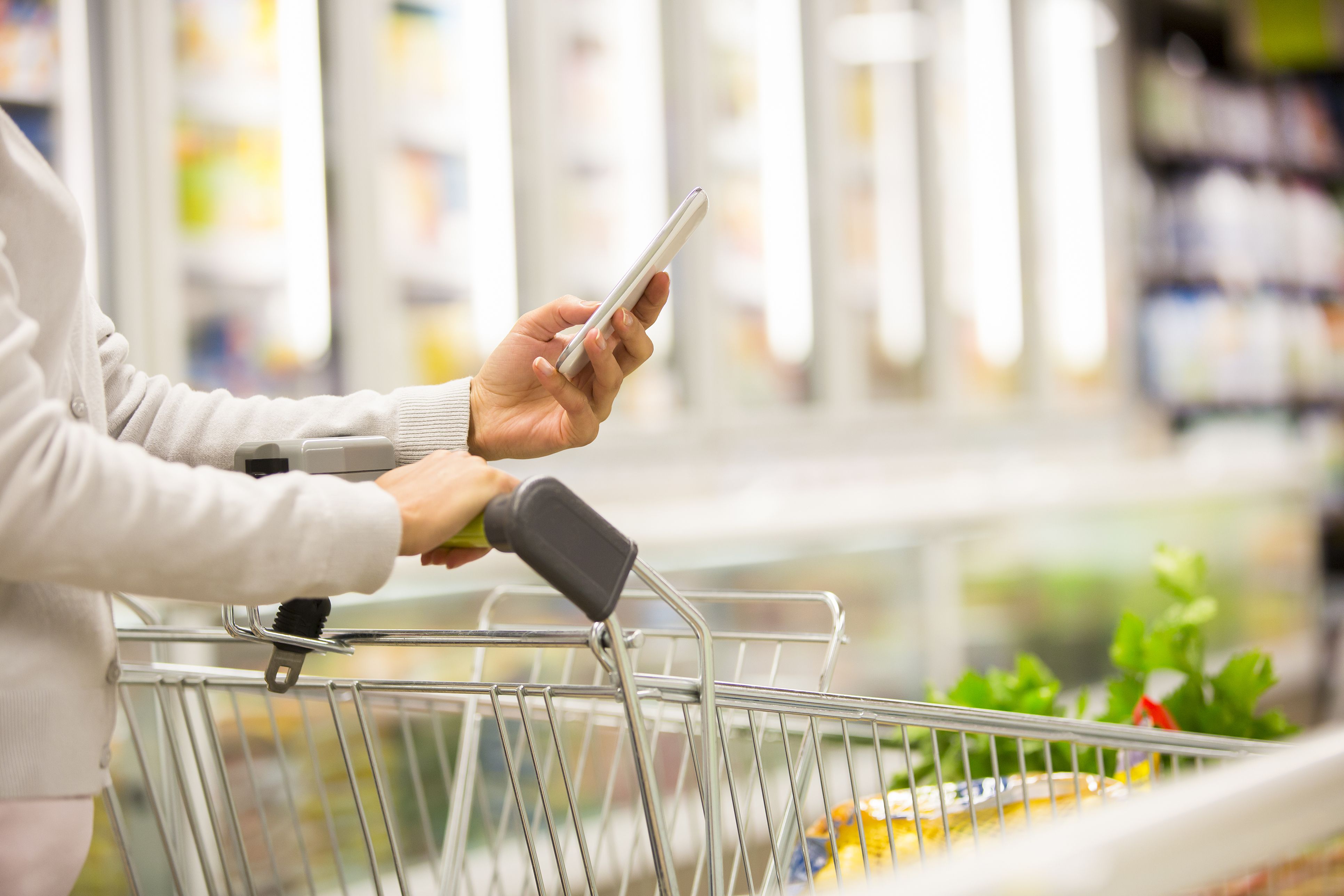 Imatge de l'interior d'un supermercat | iStock