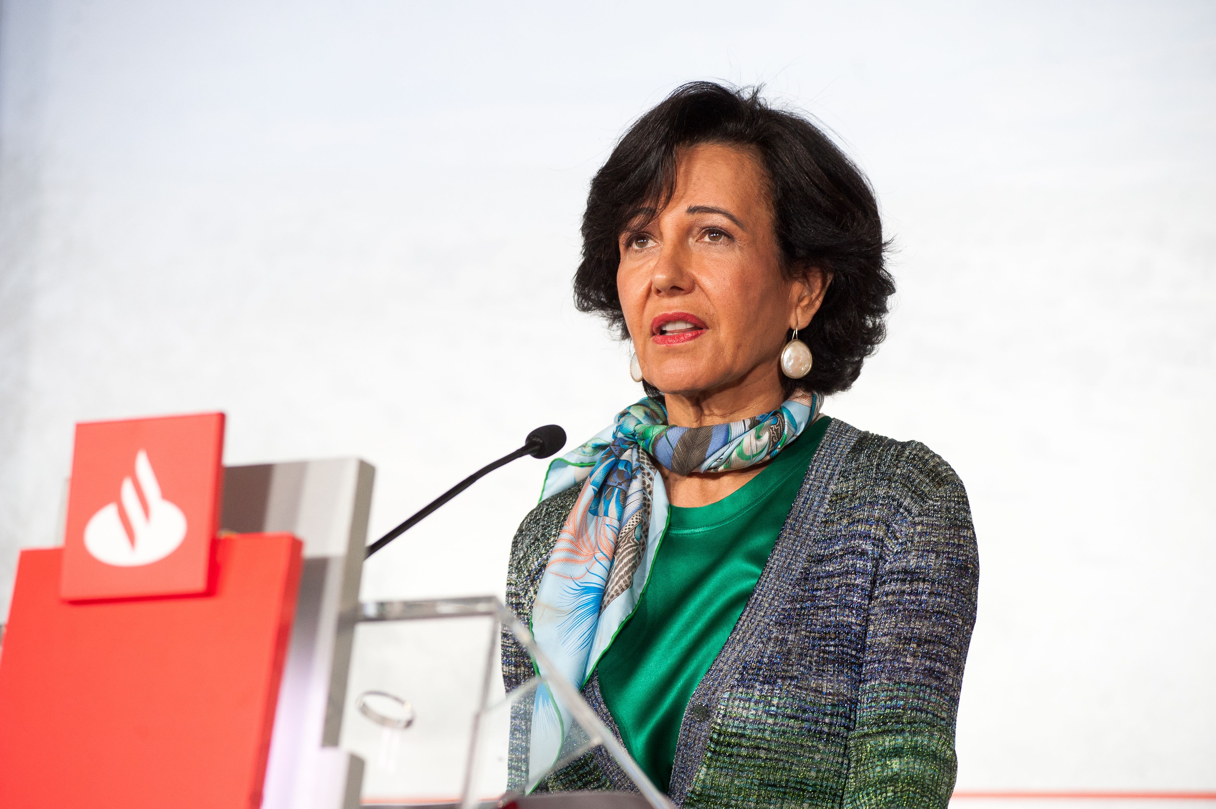 La presidenta de Banco Santander, Ana Botín | ACN