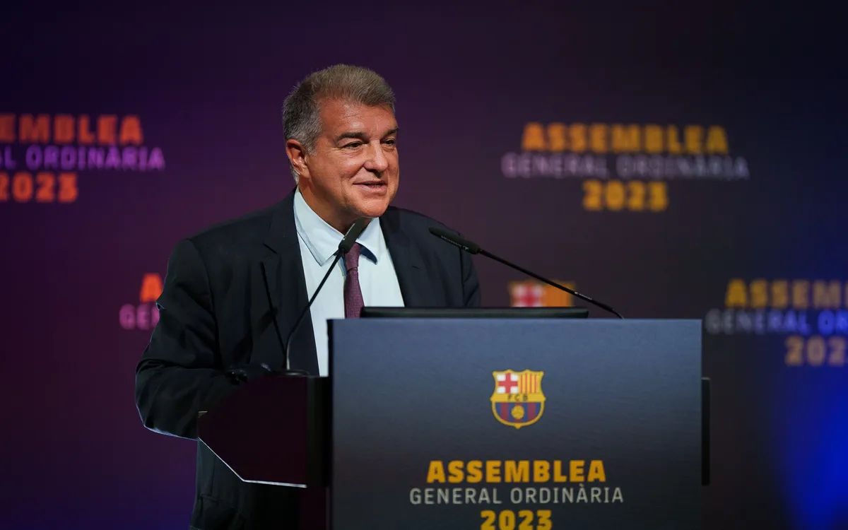 Imagen de Joan Laporta, presidente del FC Barcelona | Cedida