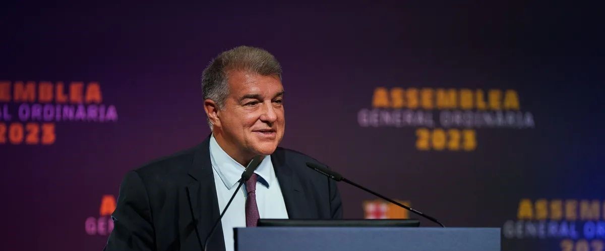 Imatge de Joan Laporta, president del FC Barcelona Cedida