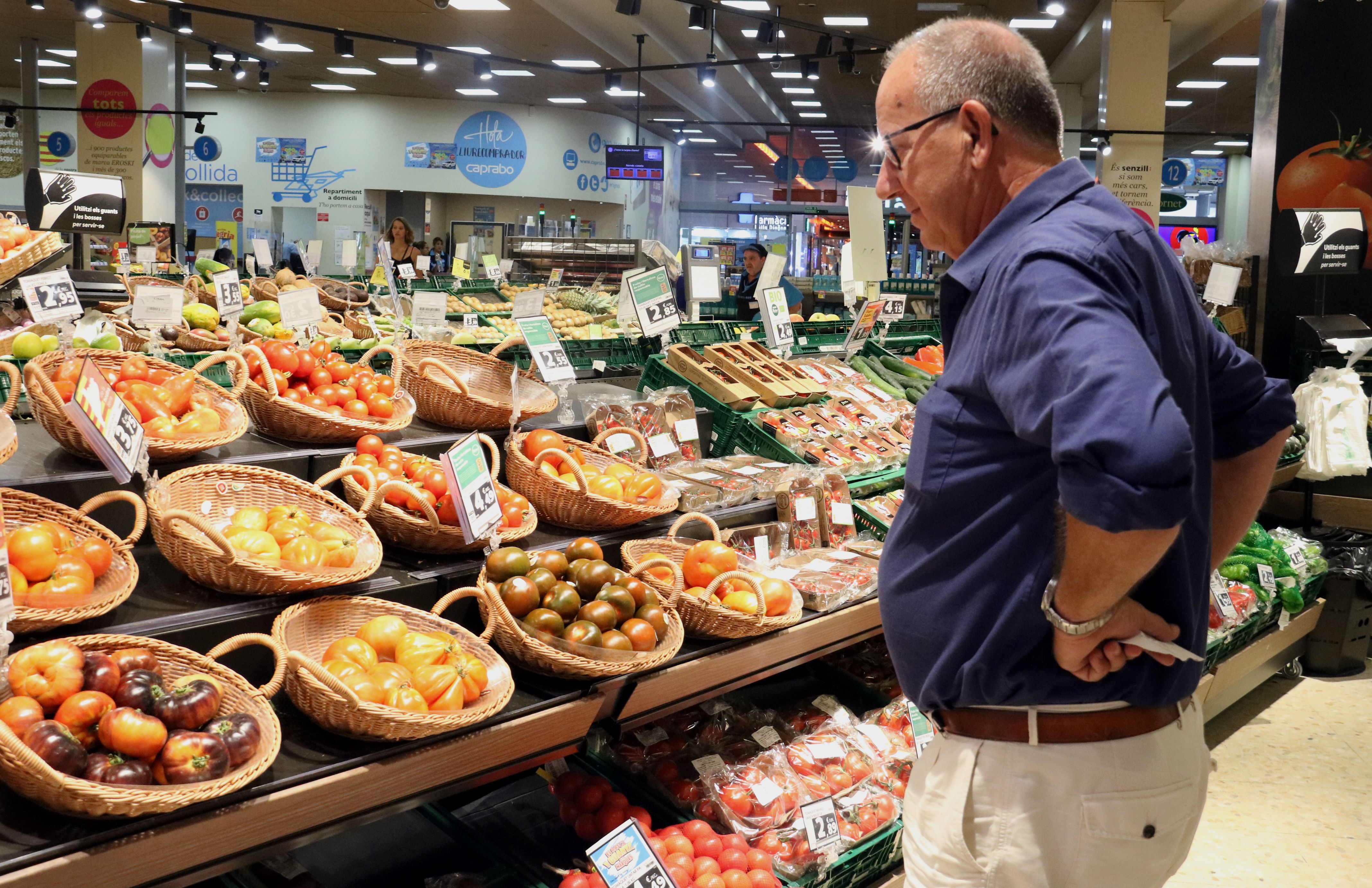 Interior d'un supermercat a Barcelona | ACN - Mariona Puig