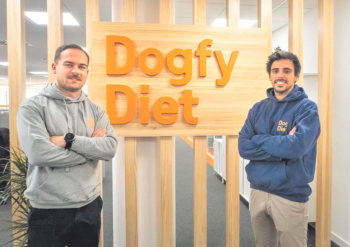 Gonzalo Noy i Sergi Font, fundadors Dogfy Diet | Cedida