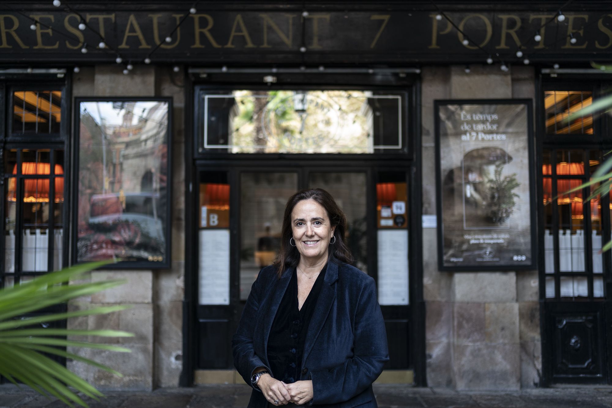 Susana Sánchez es la directora del restaurante 7 portes | Mireia Comas