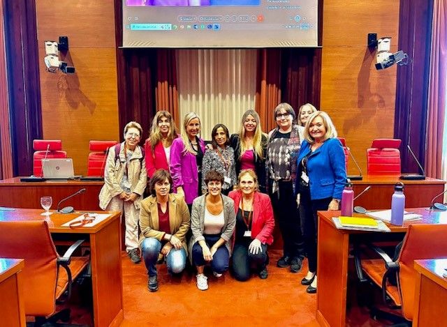 Parlamento de las Mujeres de Catalunya durante octubre | Cedida