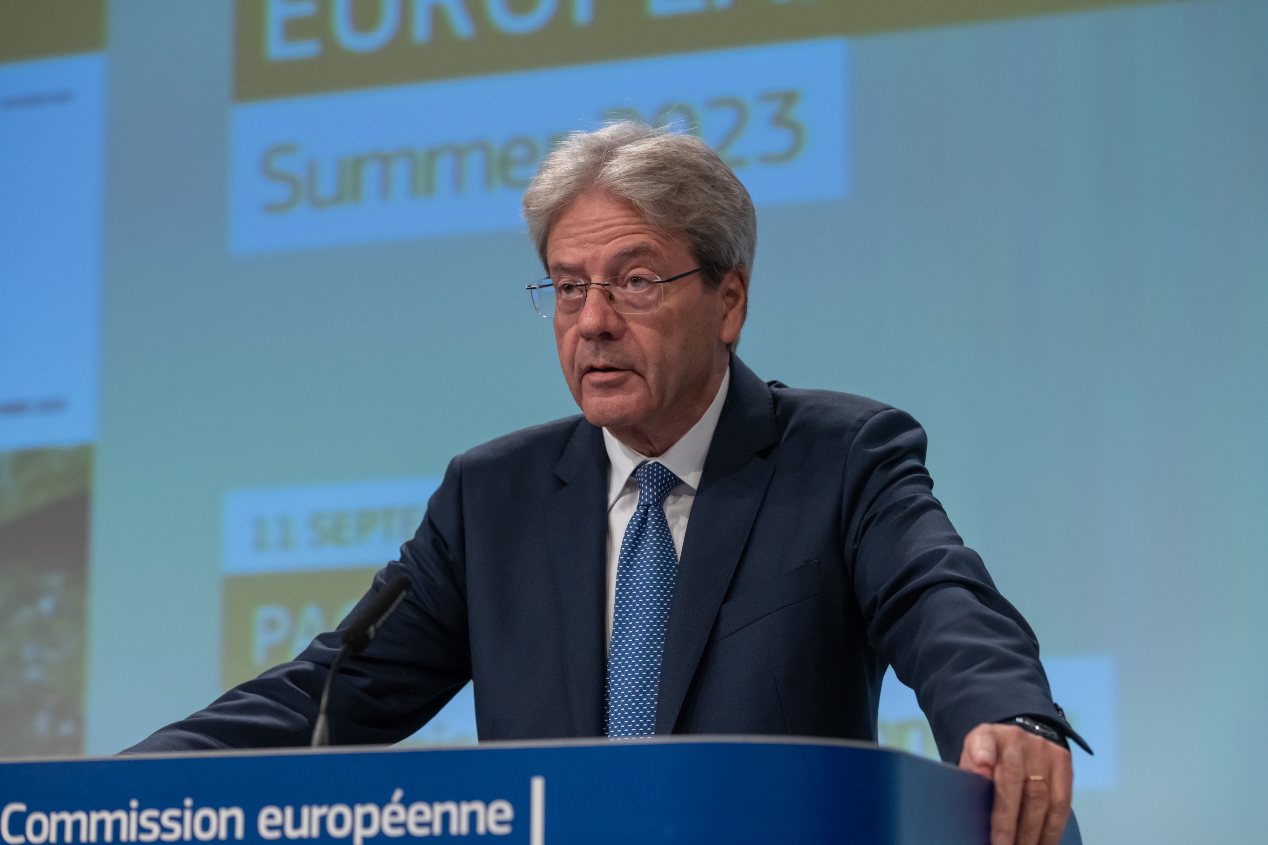 El comisario de Economía, Paolo Gentiloni | ACN