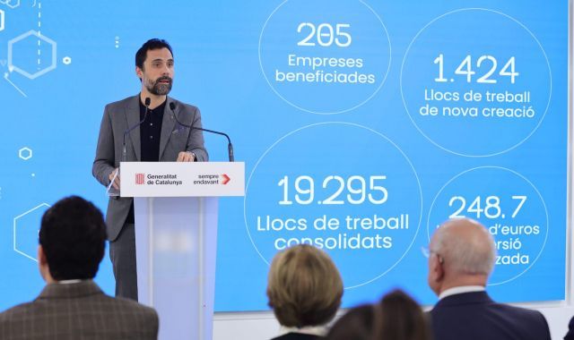 Més de 20.000 llocs de treball  i 200 empreses beneficiades | Oriol Pagès